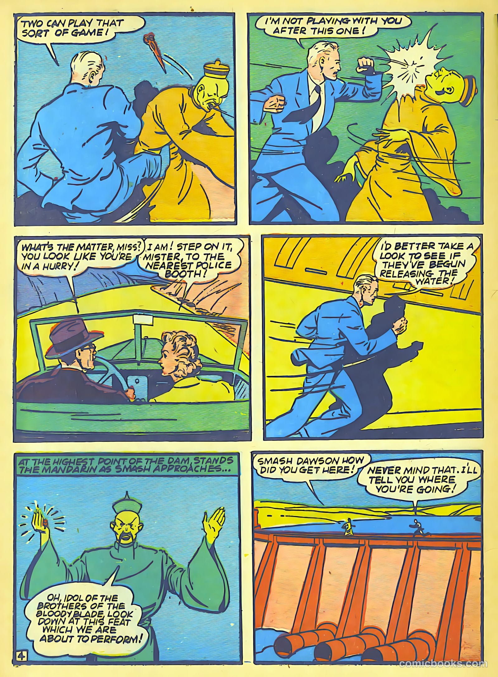 Whirlwind Comics #3 (1940) — page 60 of 65