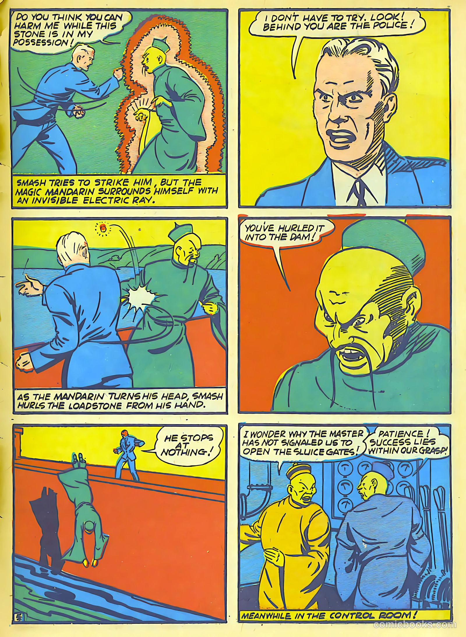Whirlwind Comics #3 (1940) — page 61 of 65
