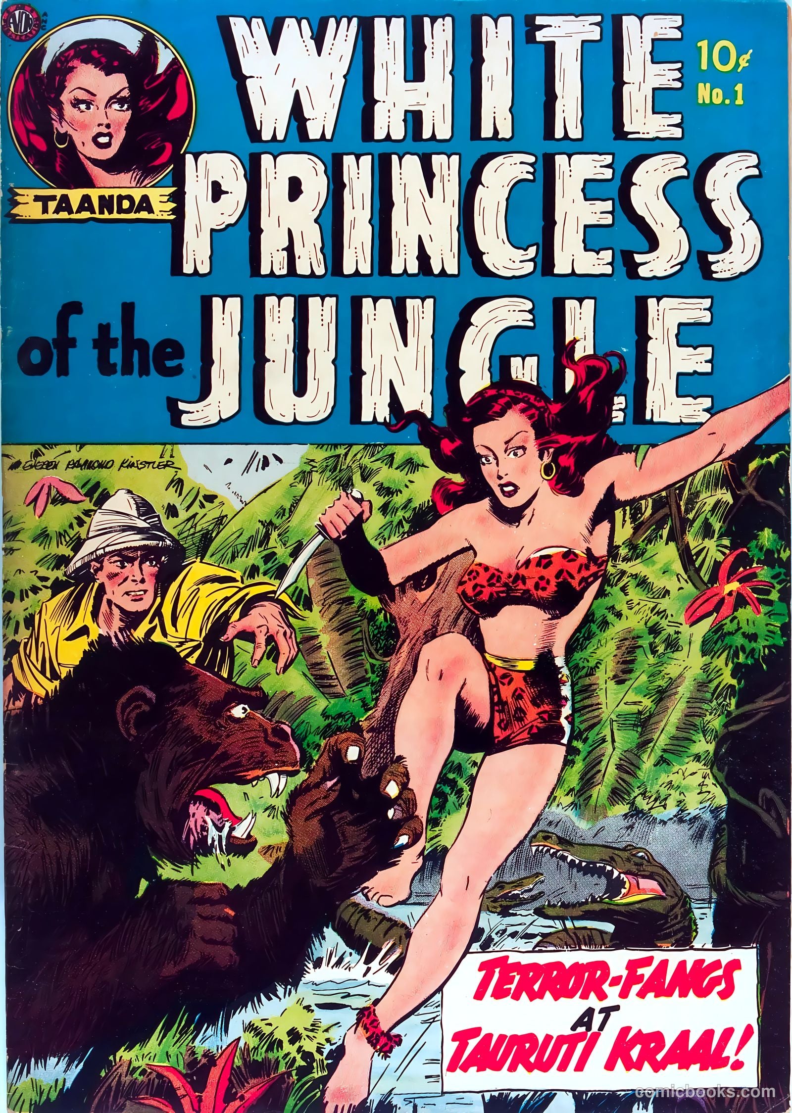 White Princess of the Jungle #1