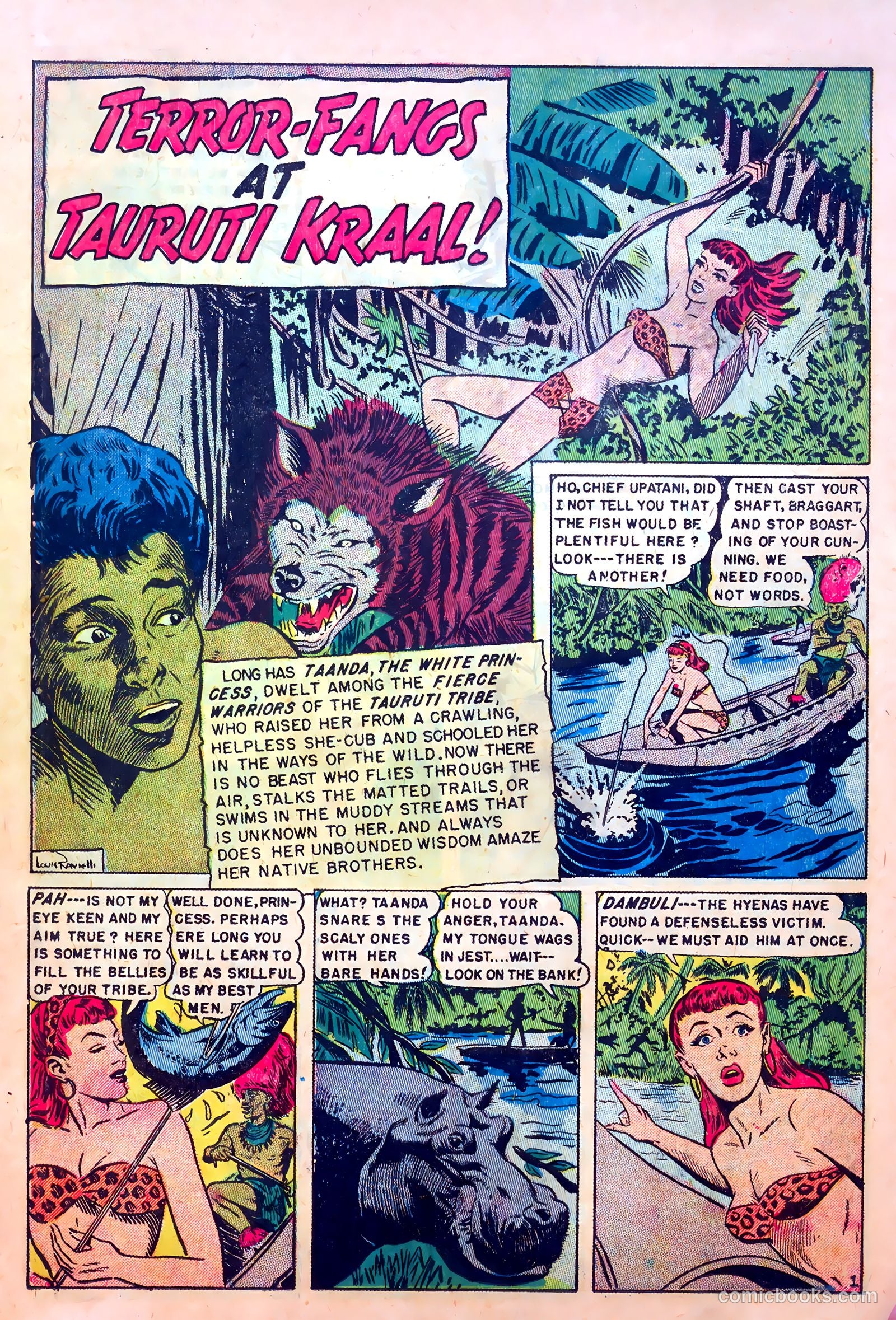White Princess of the Jungle #1 (1951) — page 11 of 36