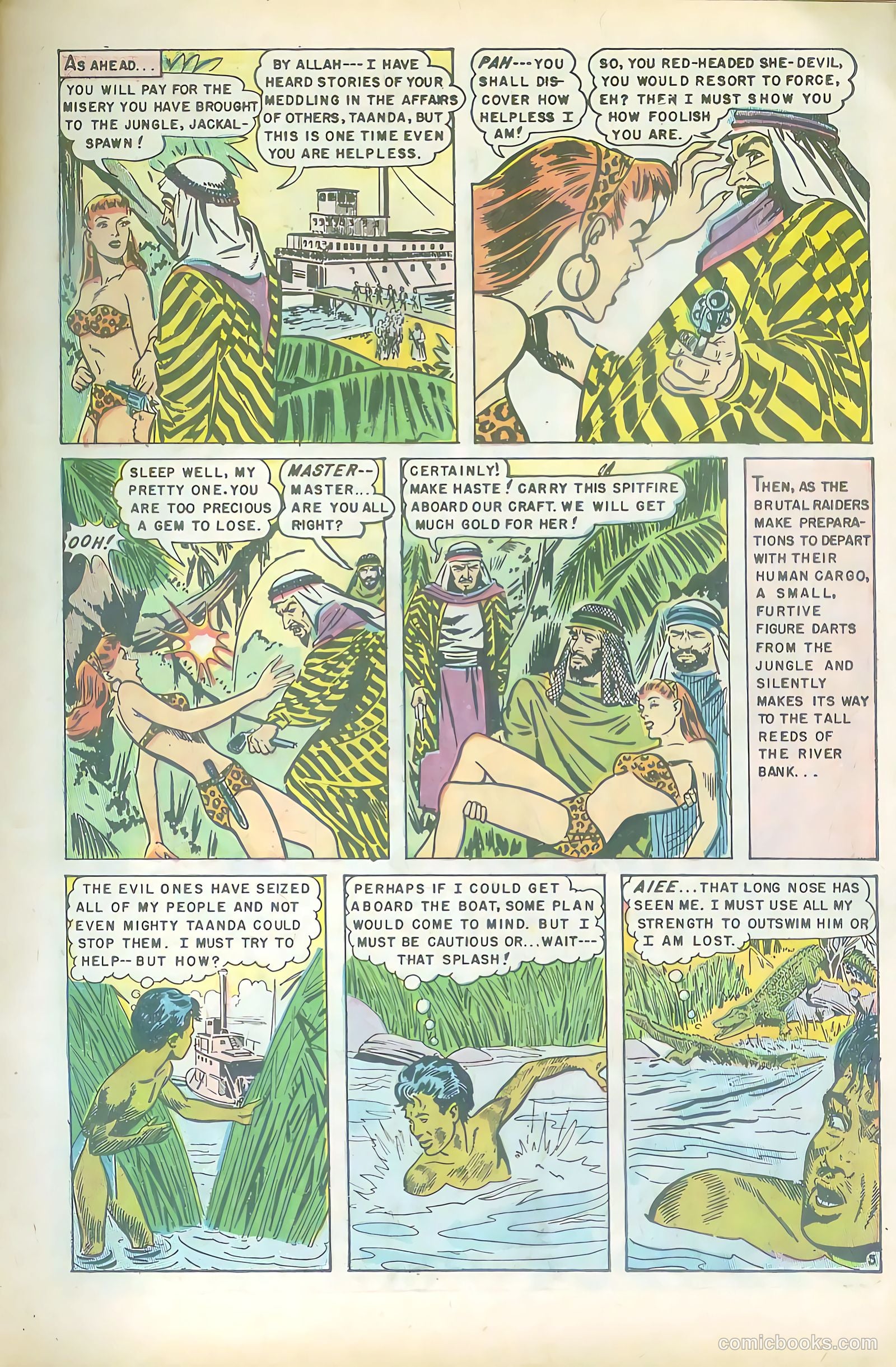 White Princess of the Jungle #1 (1951) — page 15 of 36