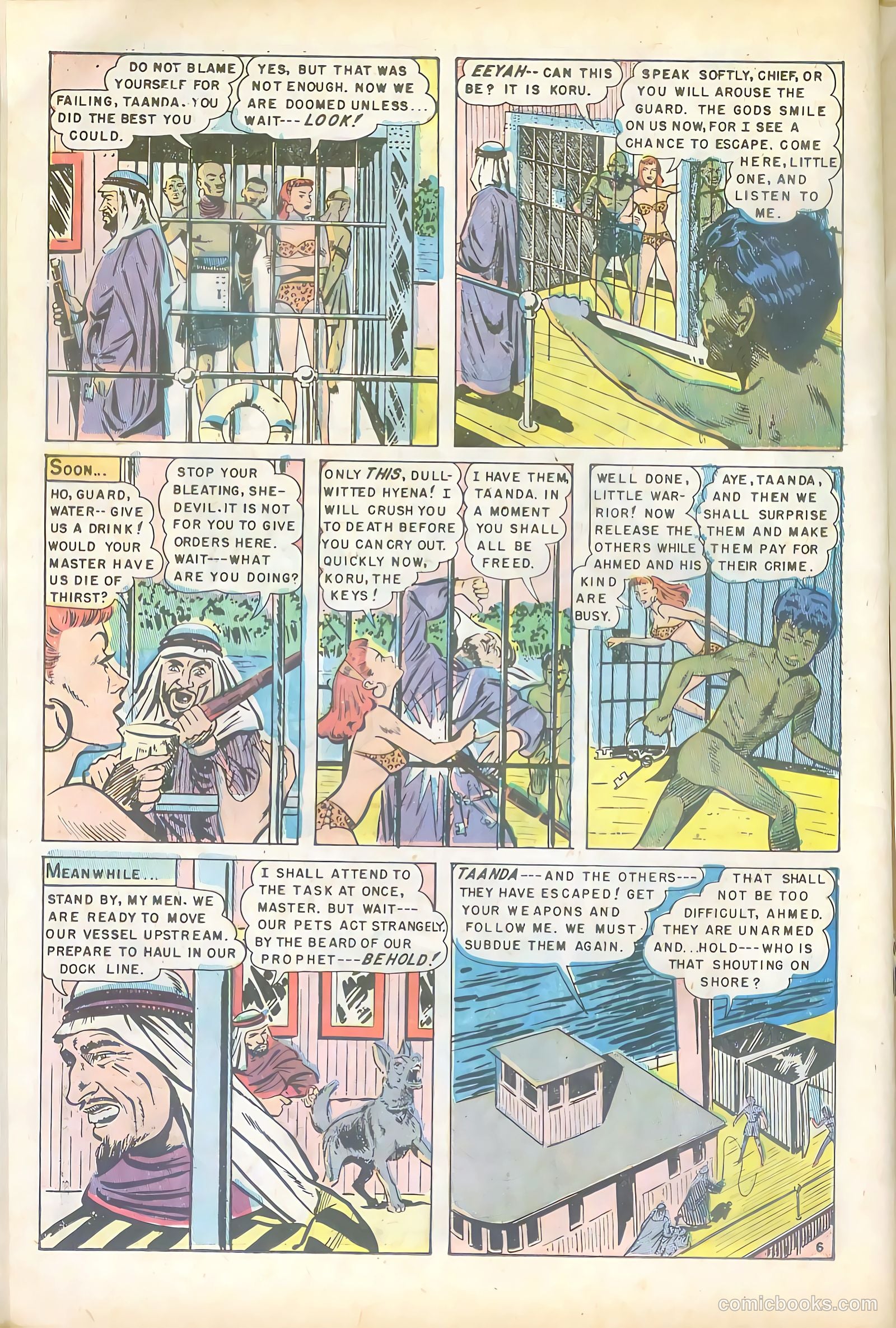 White Princess of the Jungle #1 (1951) — page 16 of 36