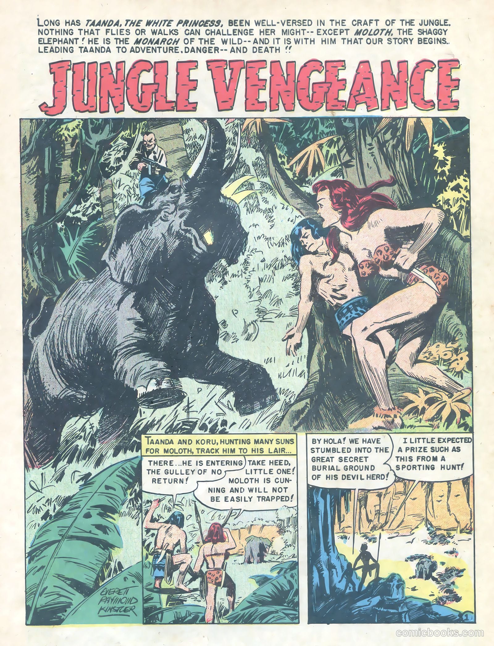 White Princess of the Jungle #2 (1951) — page 3 of 36