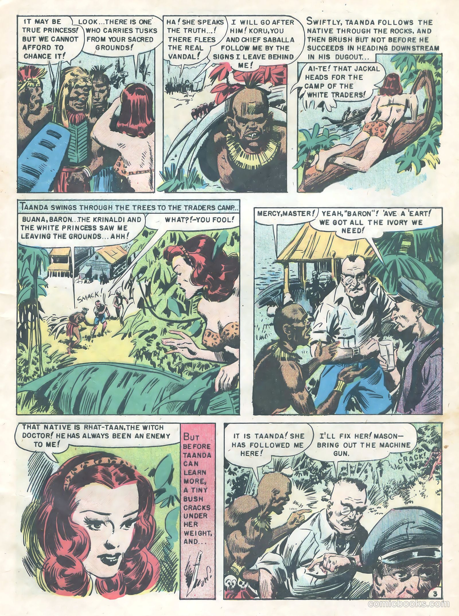White Princess of the Jungle #2 (1951) — page 5 of 36