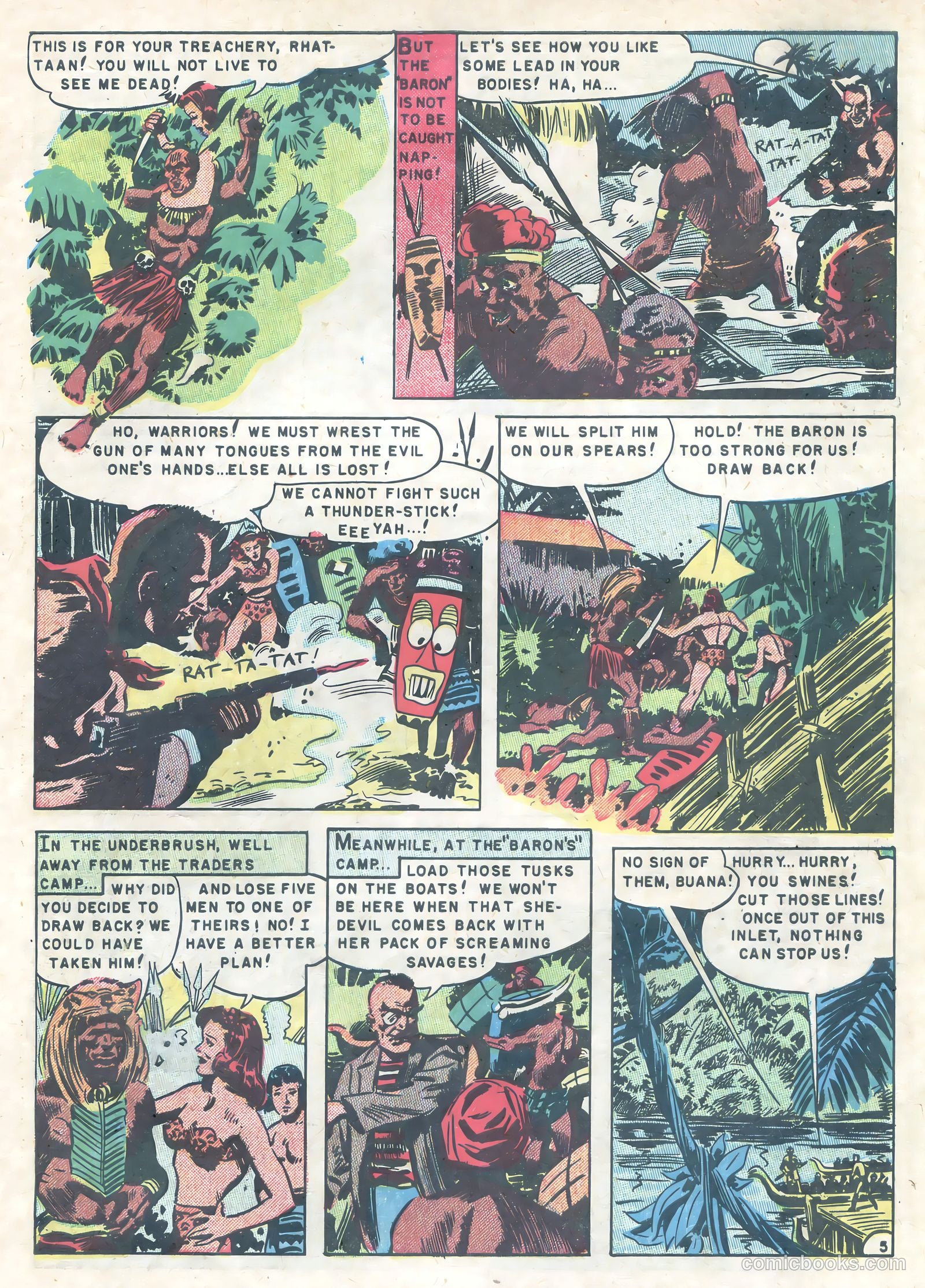 White Princess of the Jungle #2 (1951) — page 7 of 36