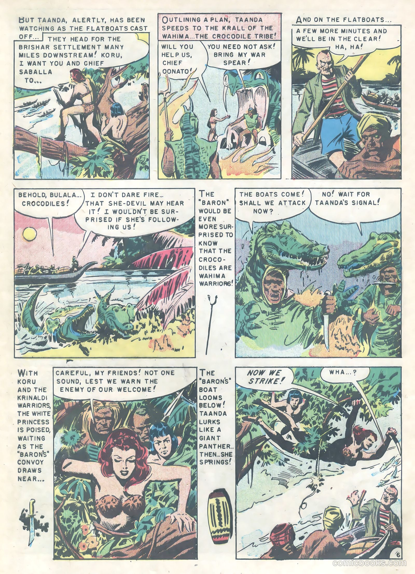 White Princess of the Jungle #2 (1951) — page 8 of 36