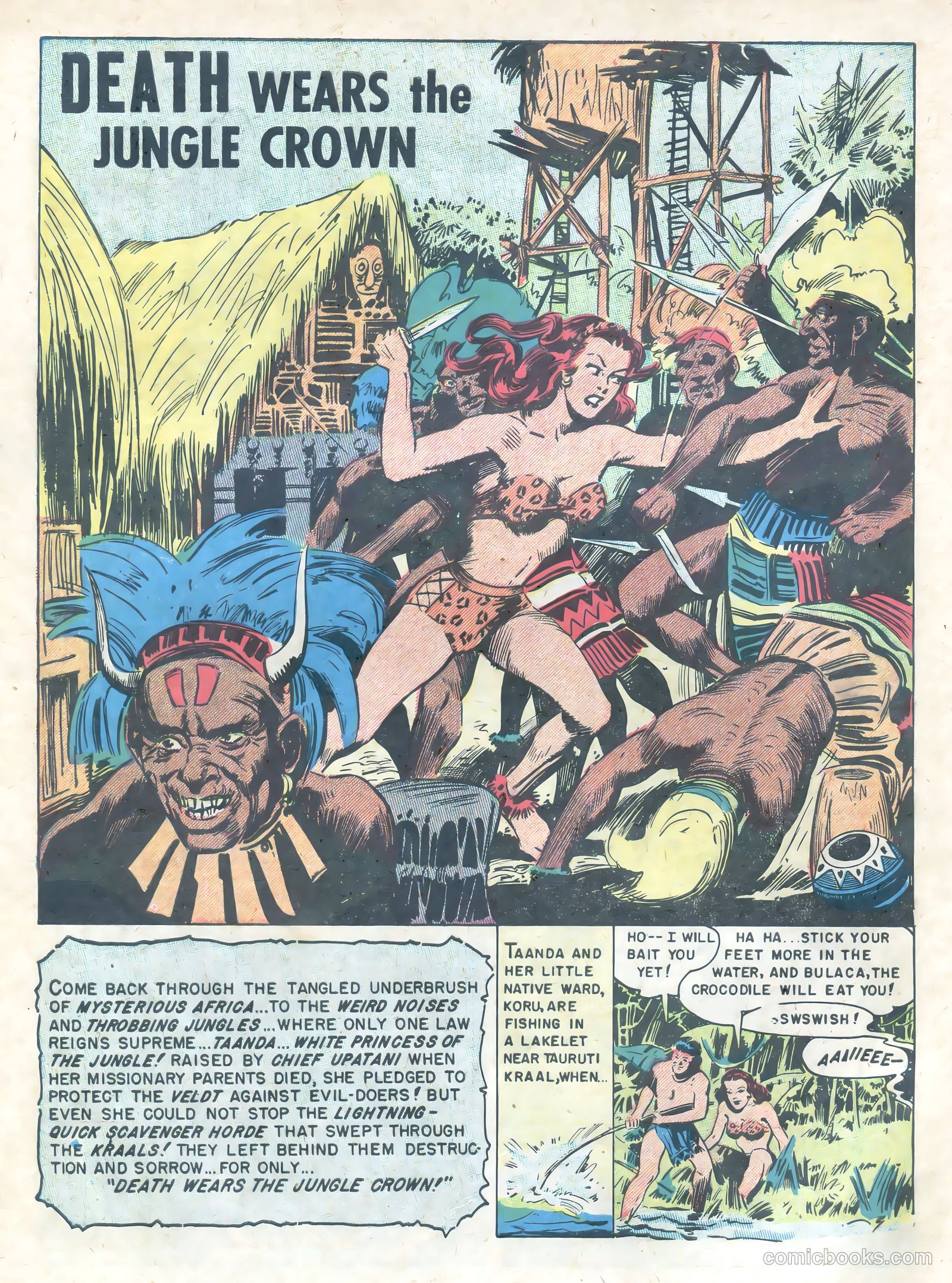 White Princess of the Jungle #2 (1951) — page 10 of 36