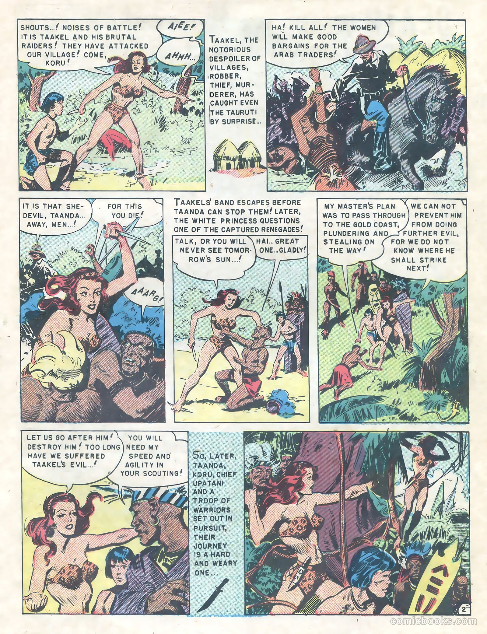 White Princess of the Jungle #2 (1951) — page 11 of 36