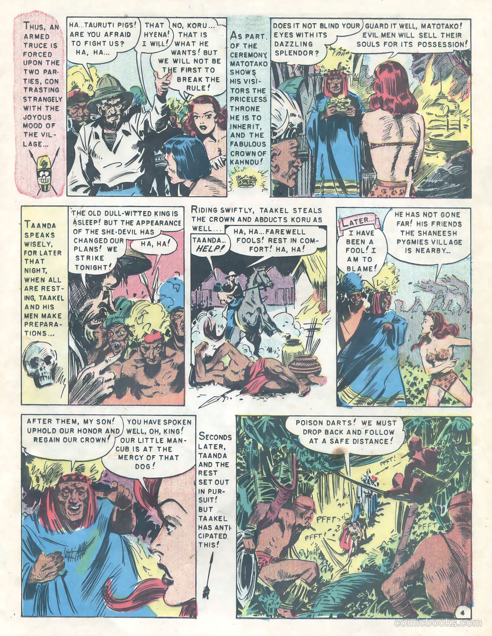 White Princess of the Jungle #2 (1951) — page 13 of 36