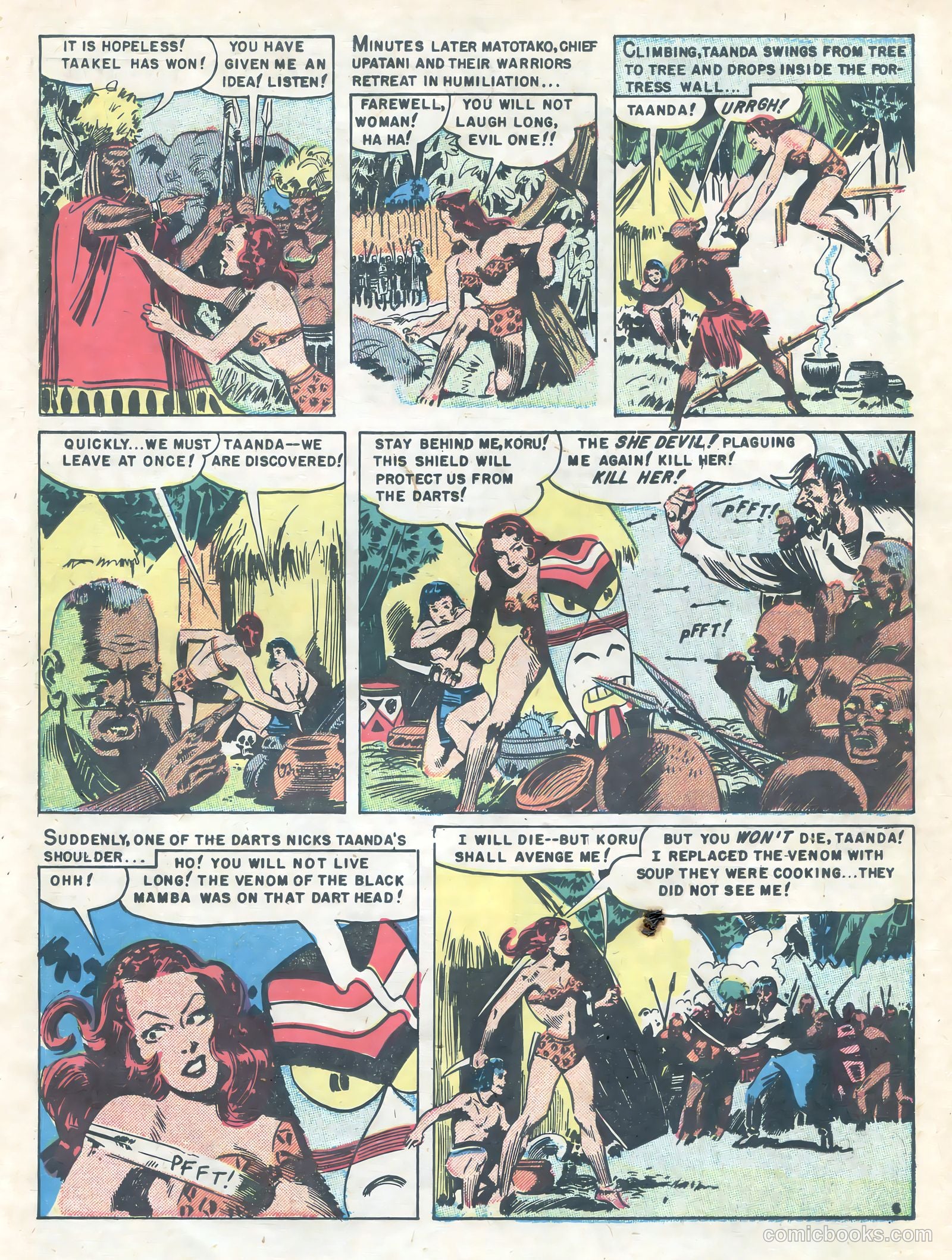White Princess of the Jungle #2 (1951) — page 15 of 36