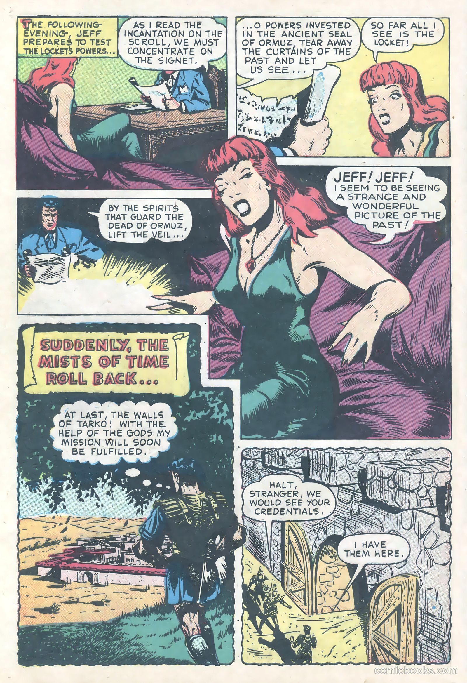 White Princess of the Jungle #2 (1951) — page 28 of 36