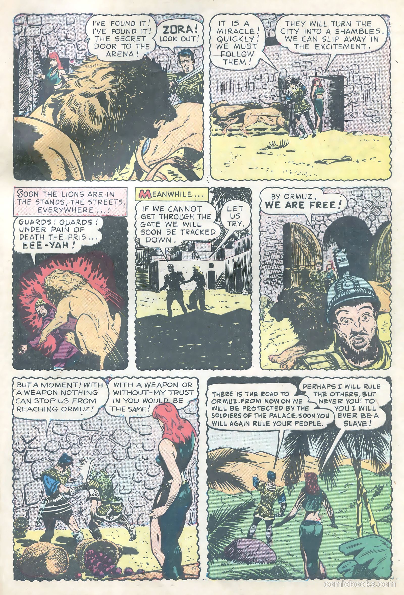 White Princess of the Jungle #2 (1951) — page 33 of 36