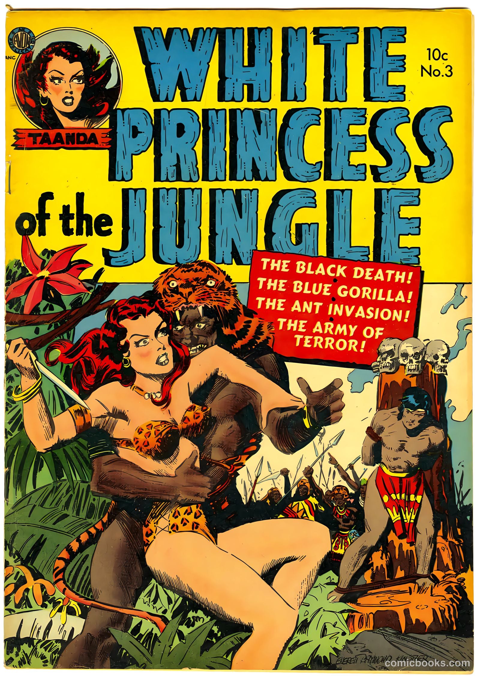White Princess of the Jungle #3