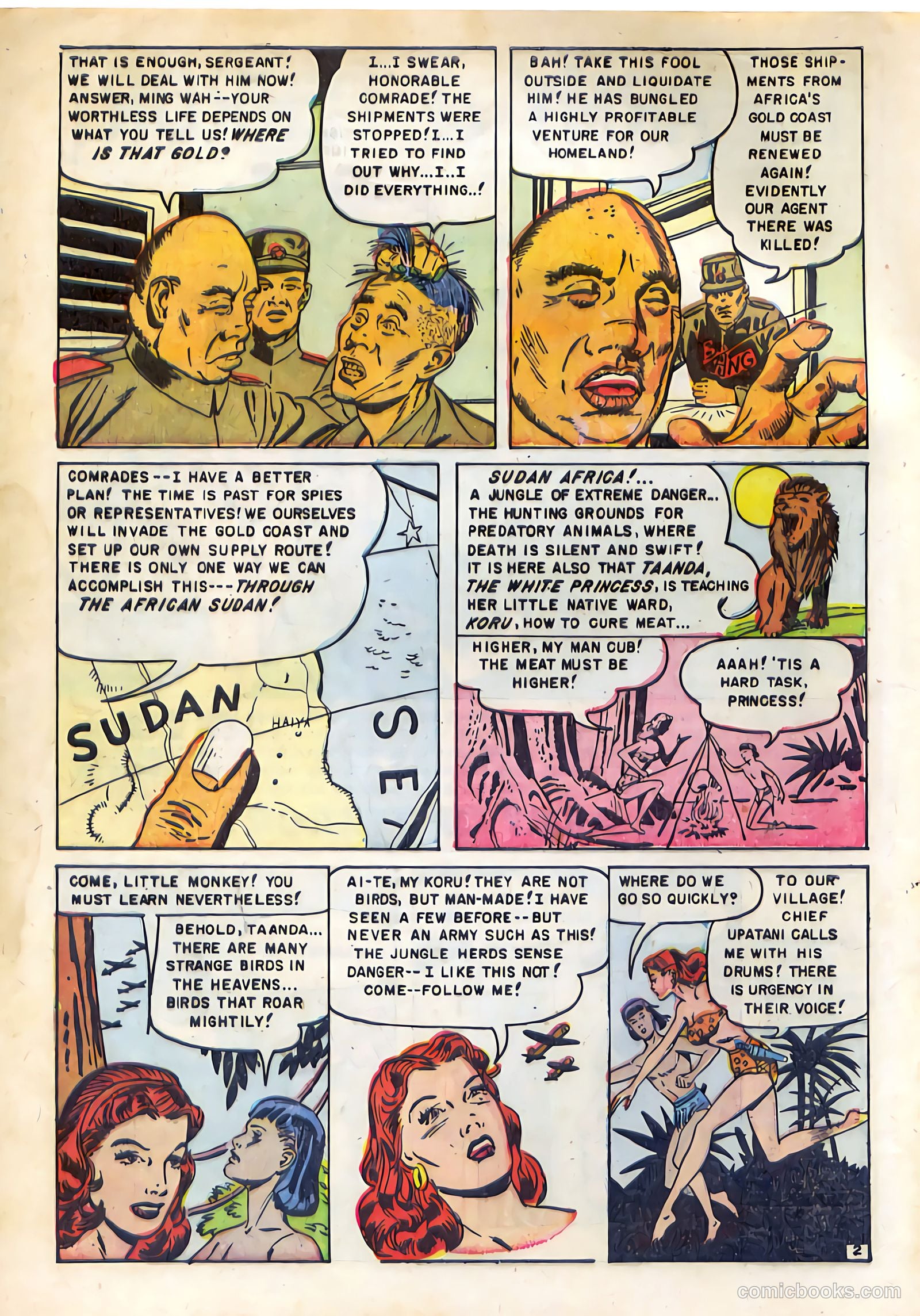 White Princess of the Jungle #3 (1952) — page 4 of 36