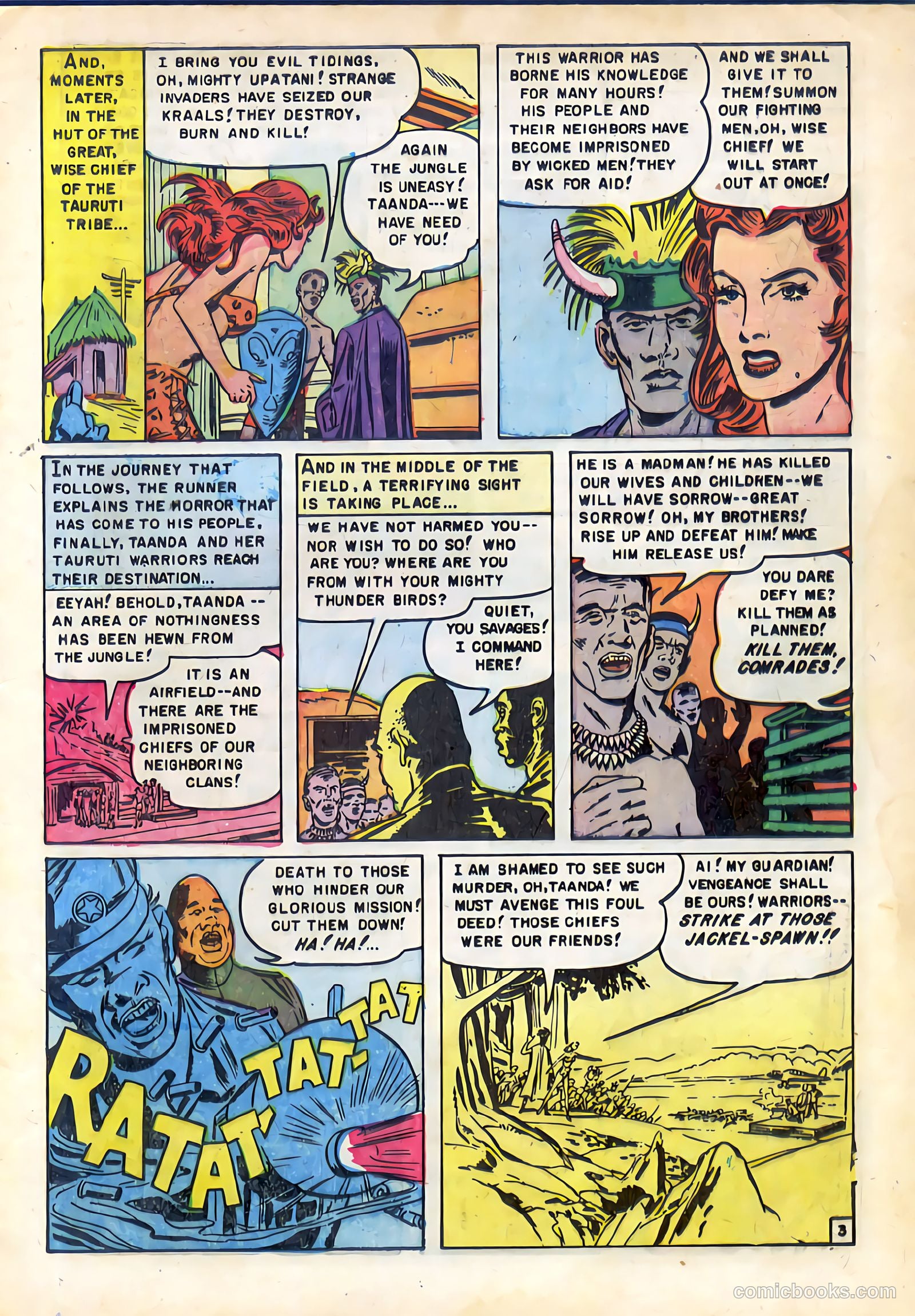 White Princess of the Jungle #3 (1952) — page 5 of 36