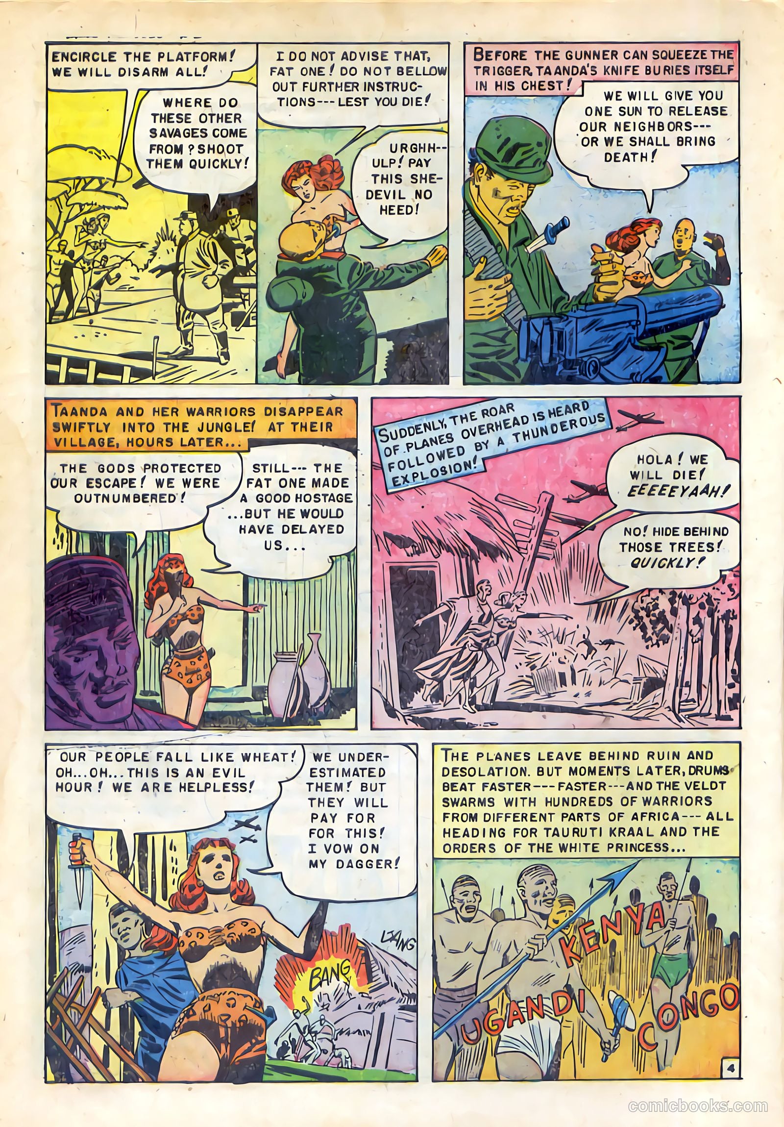 White Princess of the Jungle #3 (1952) — page 6 of 36