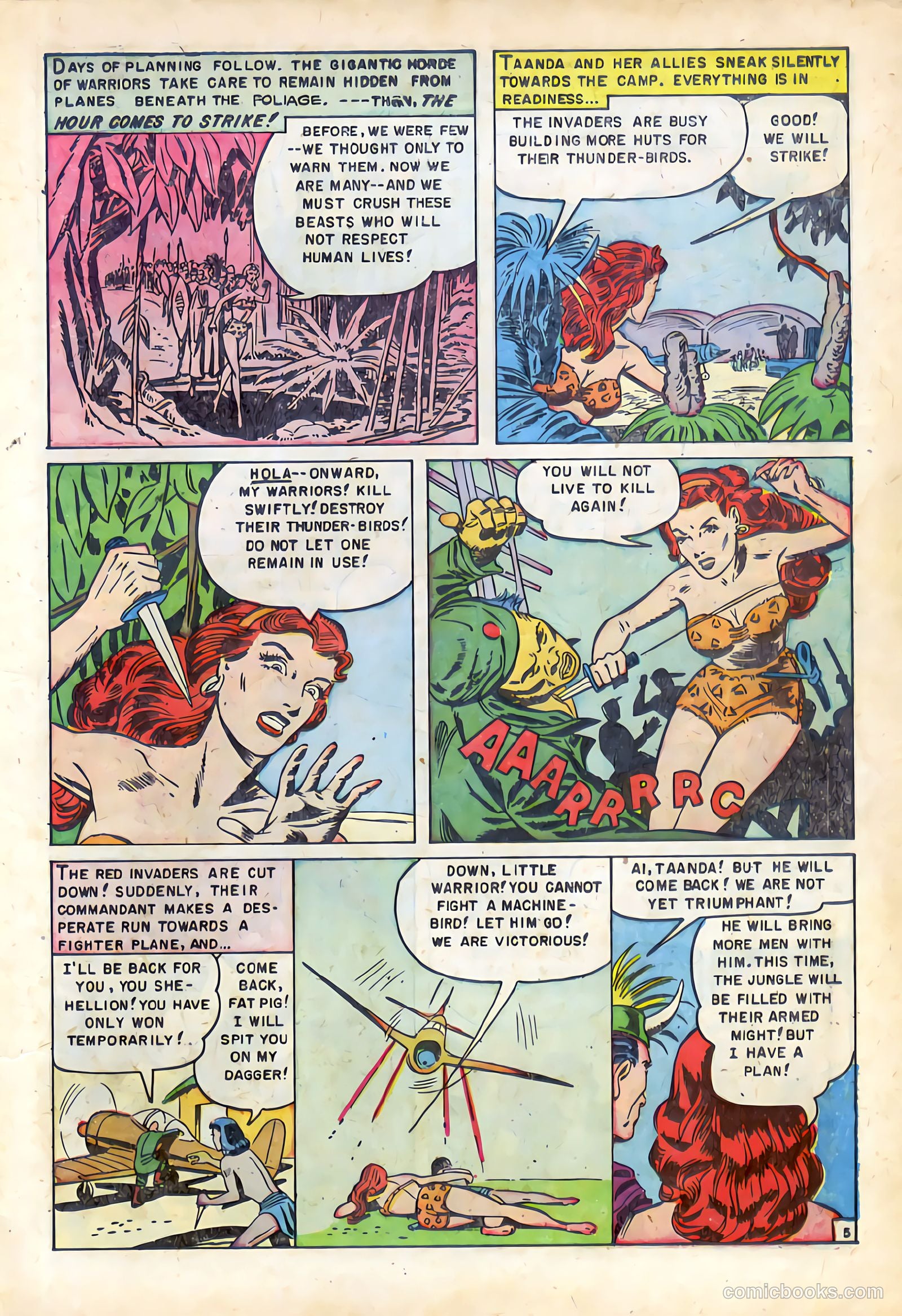 White Princess of the Jungle #3 (1952) — page 7 of 36