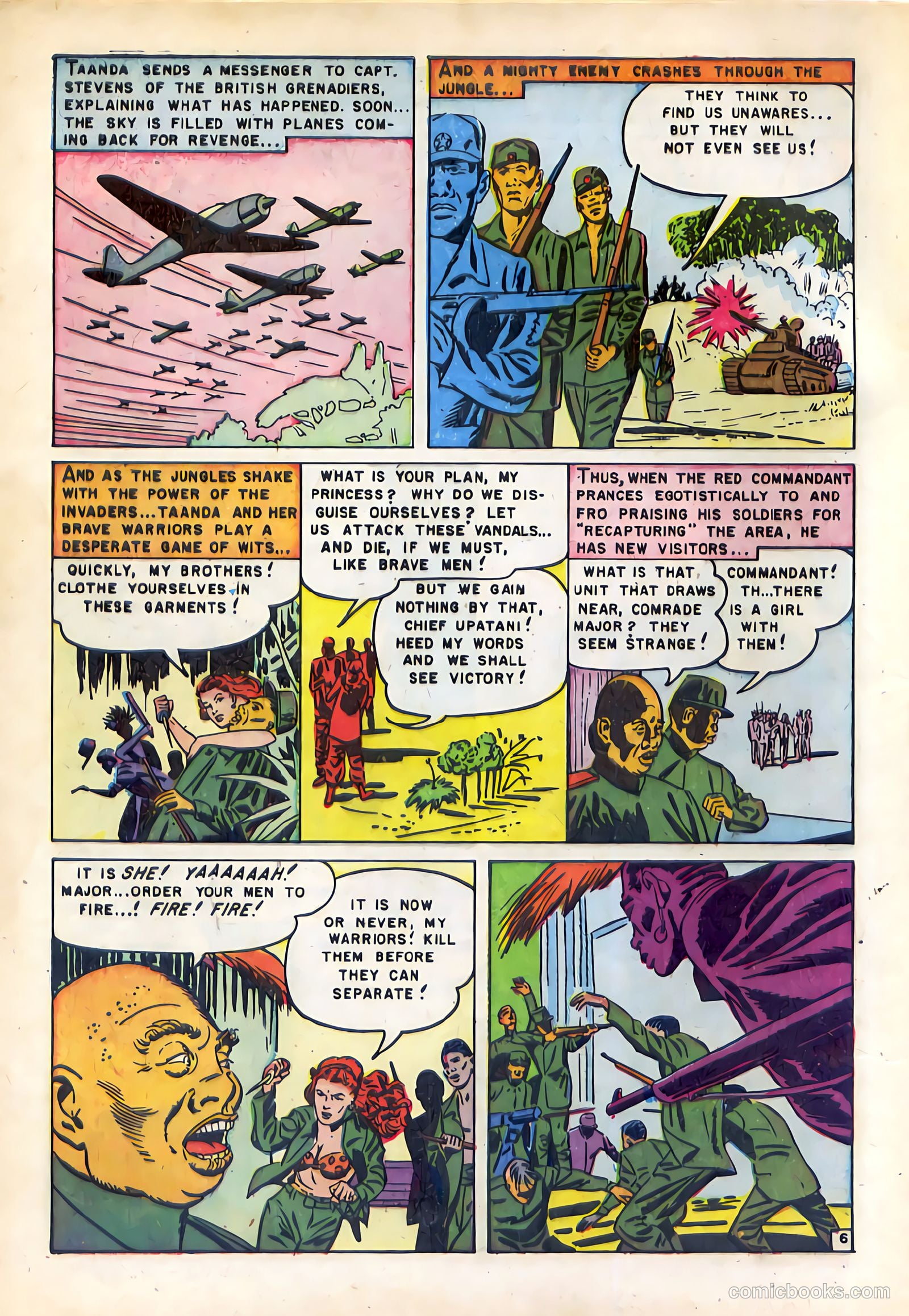 White Princess of the Jungle #3 (1952) — page 8 of 36