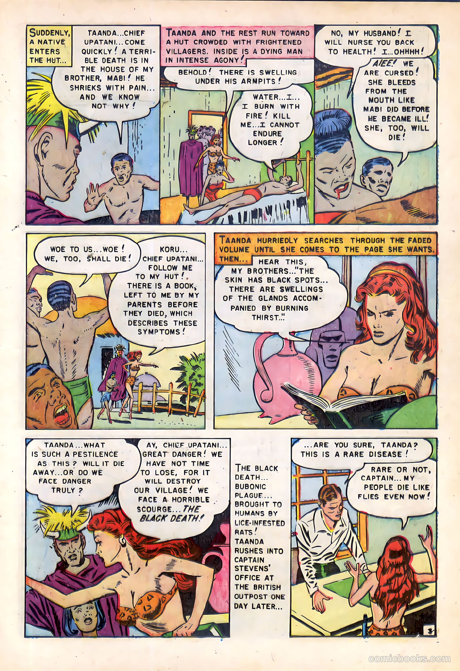 White Princess of the Jungle #3 (1952) — page 13 of 36
