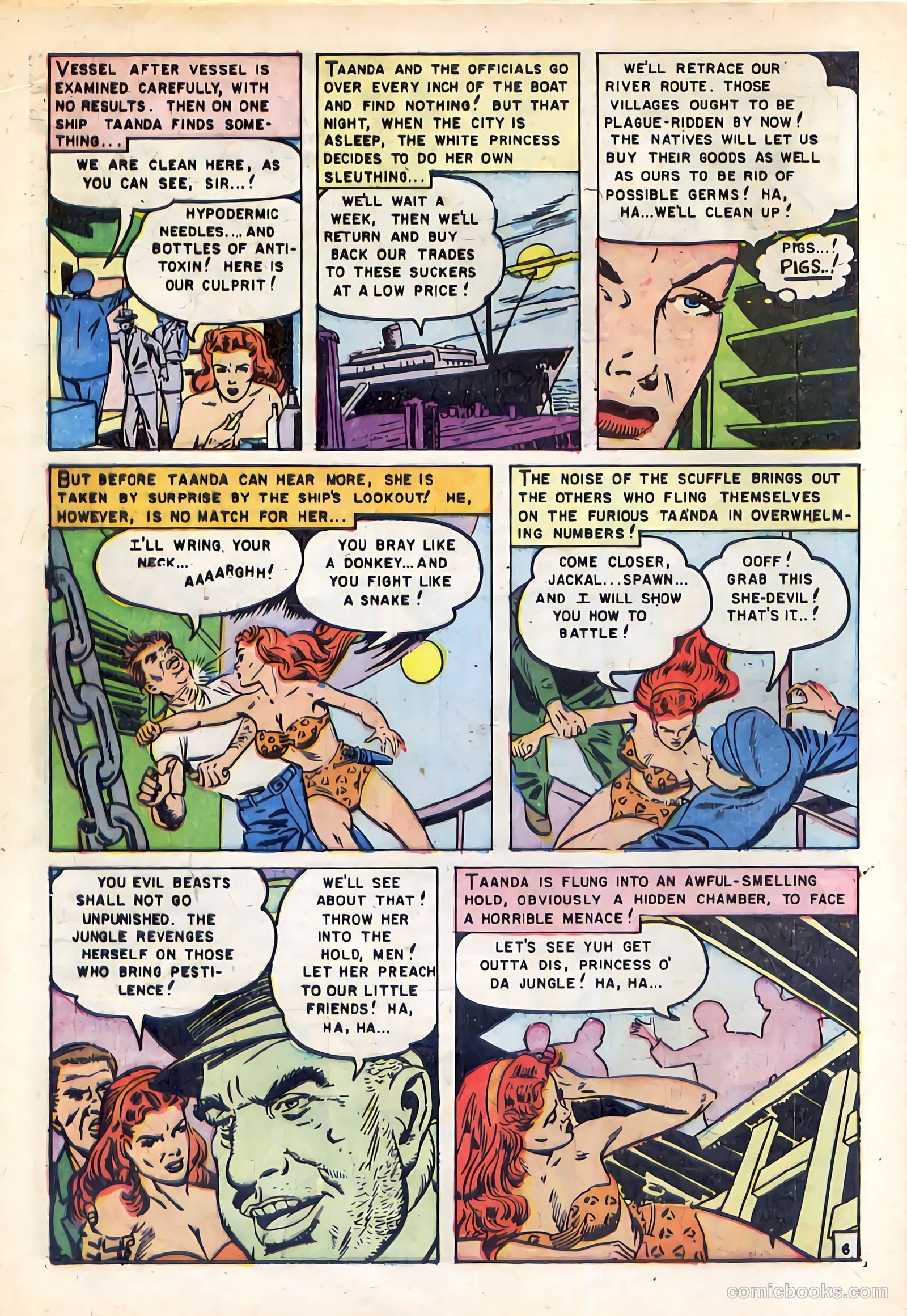 White Princess of the Jungle #3 (1952) — page 16 of 36