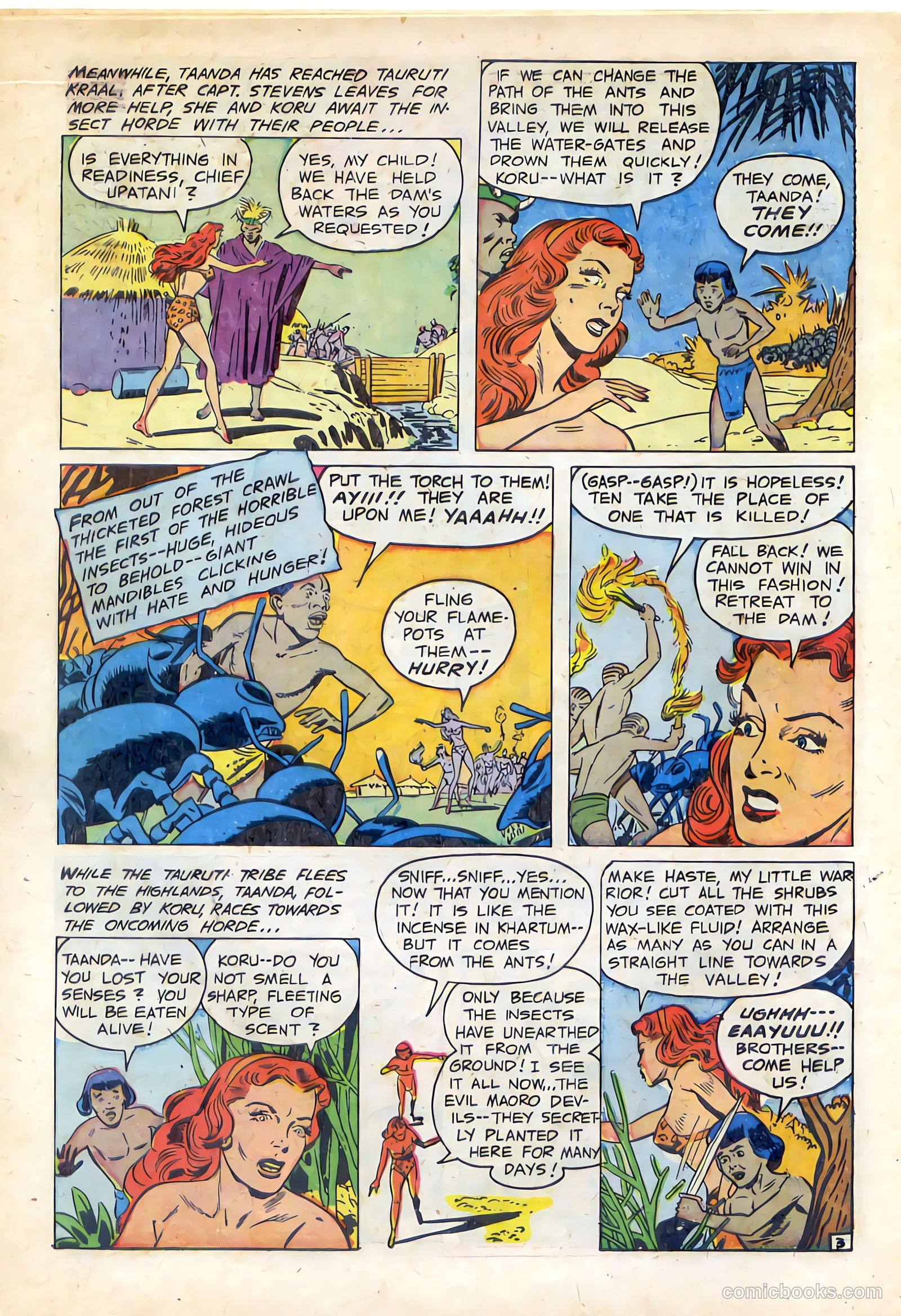 White Princess of the Jungle #3 (1952) — page 22 of 36