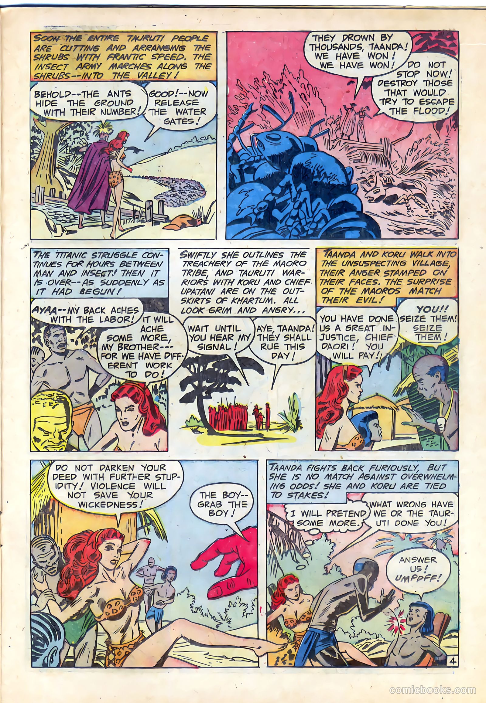 White Princess of the Jungle #3 (1952) — page 23 of 36