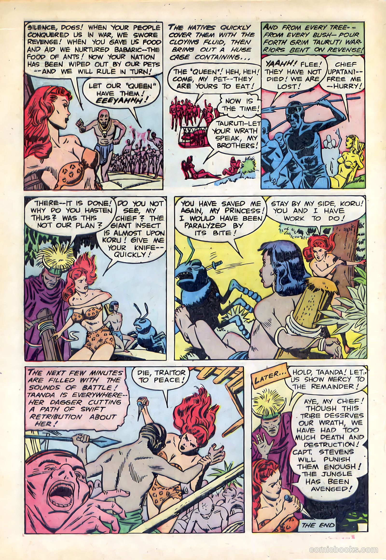 White Princess of the Jungle #3 (1952) — page 24 of 36