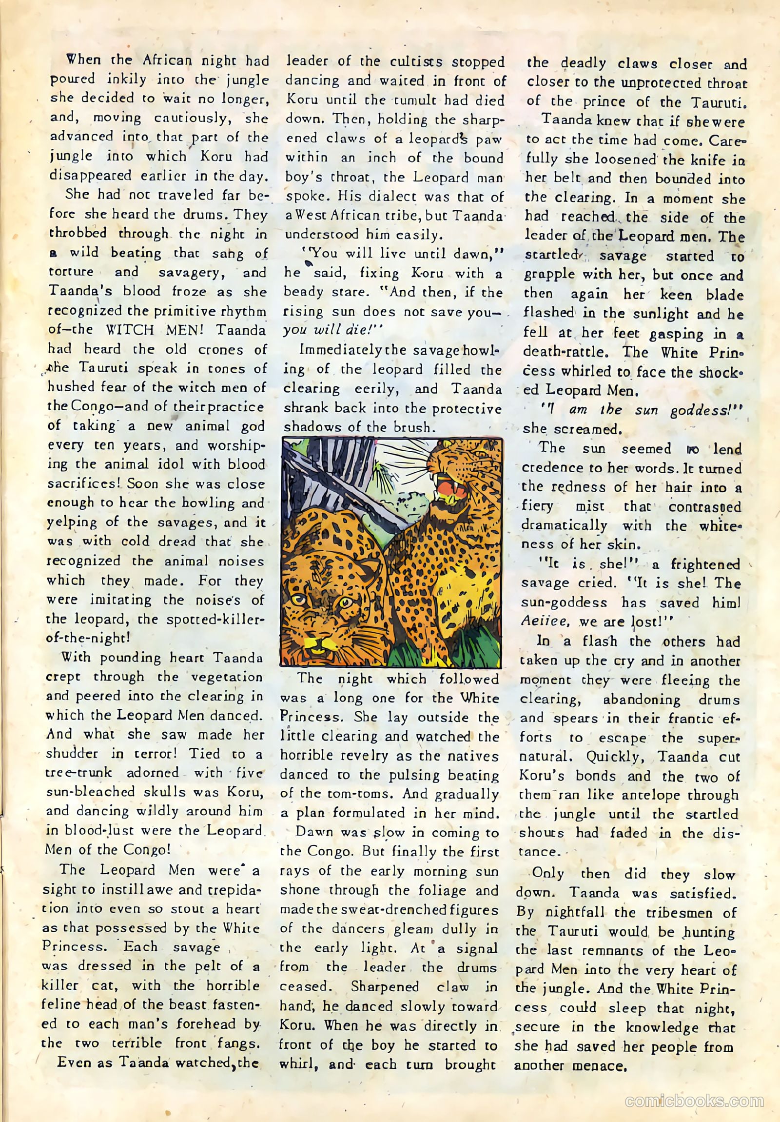White Princess of the Jungle #3 (1952) — page 27 of 36