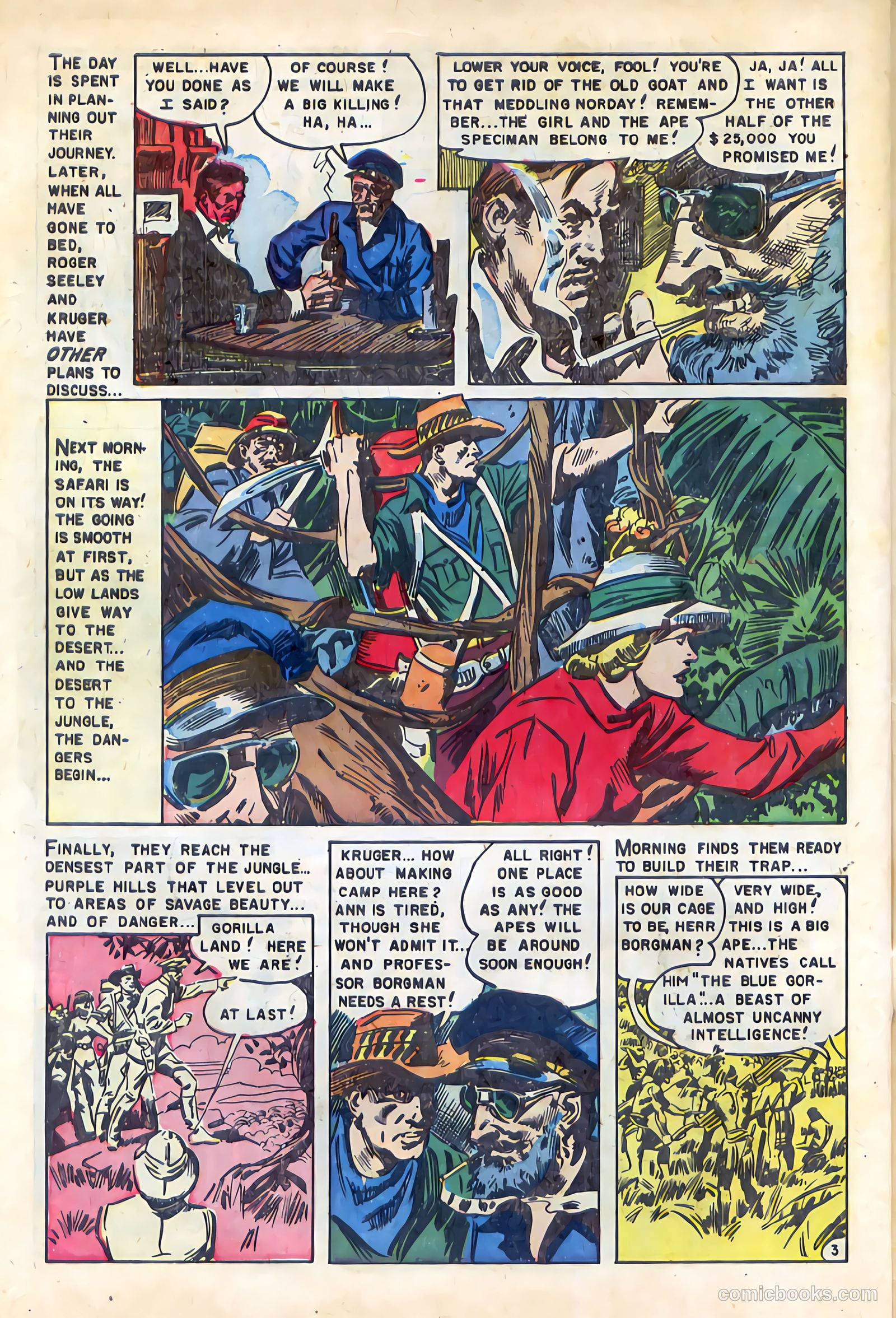 White Princess of the Jungle #3 (1952) — page 30 of 36