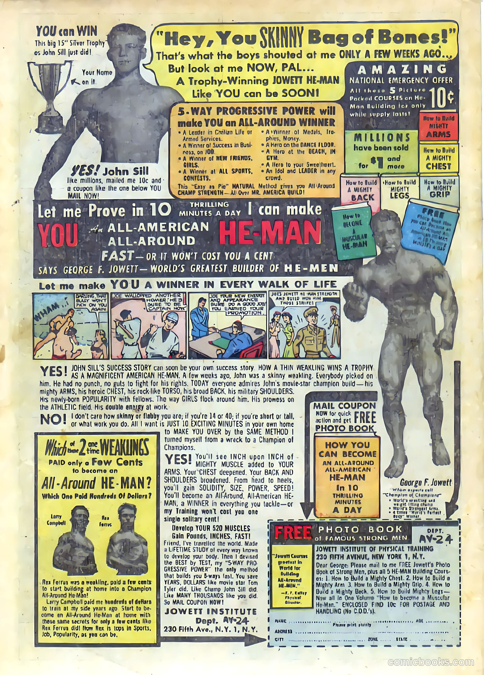 White Princess of the Jungle #3 (1952) — page 34 of 36