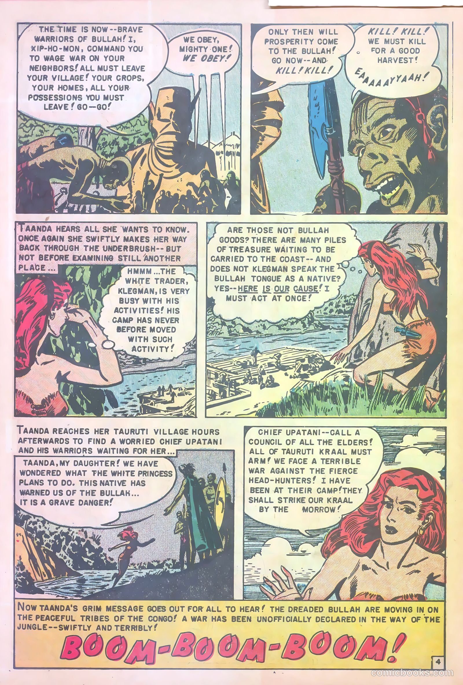 White Princess of the Jungle #4 (1952) — page 6 of 36