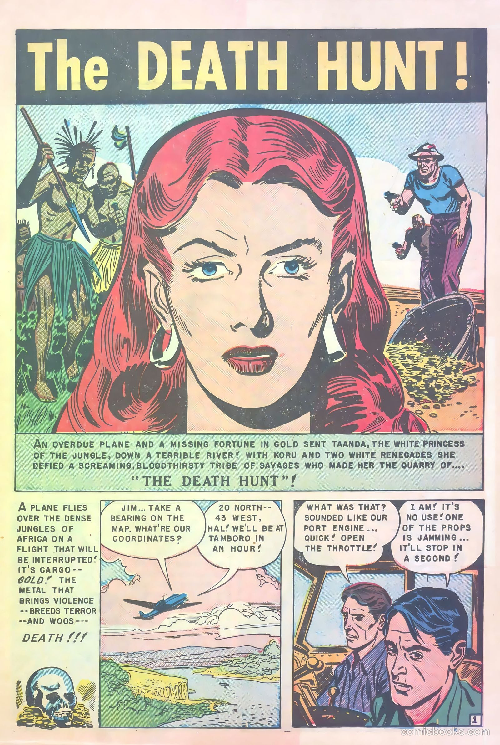 White Princess of the Jungle #4 (1952) — page 11 of 36