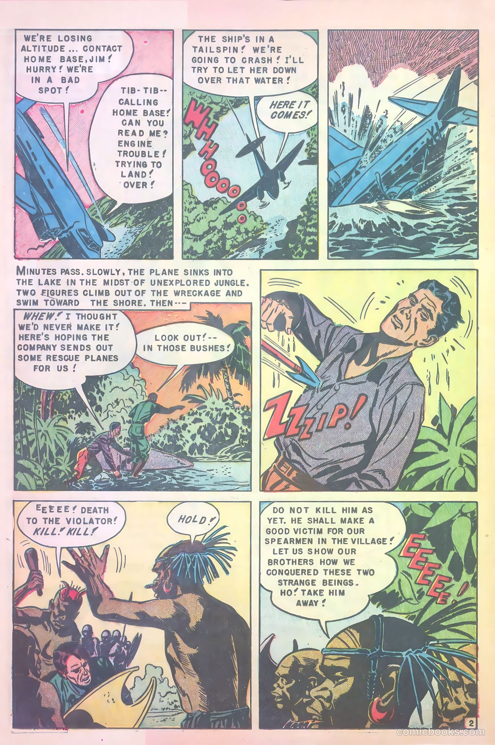 White Princess of the Jungle #4 (1952) — page 12 of 36