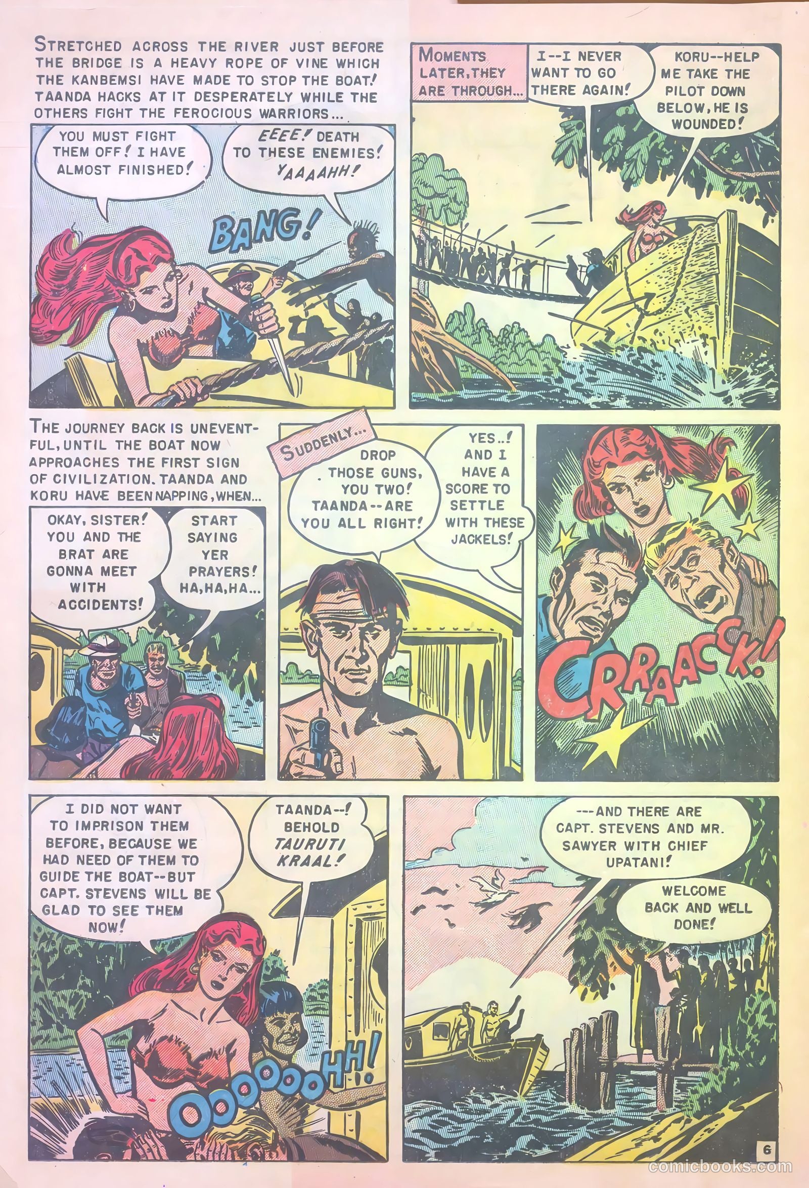 White Princess of the Jungle #4 (1952) — page 16 of 36