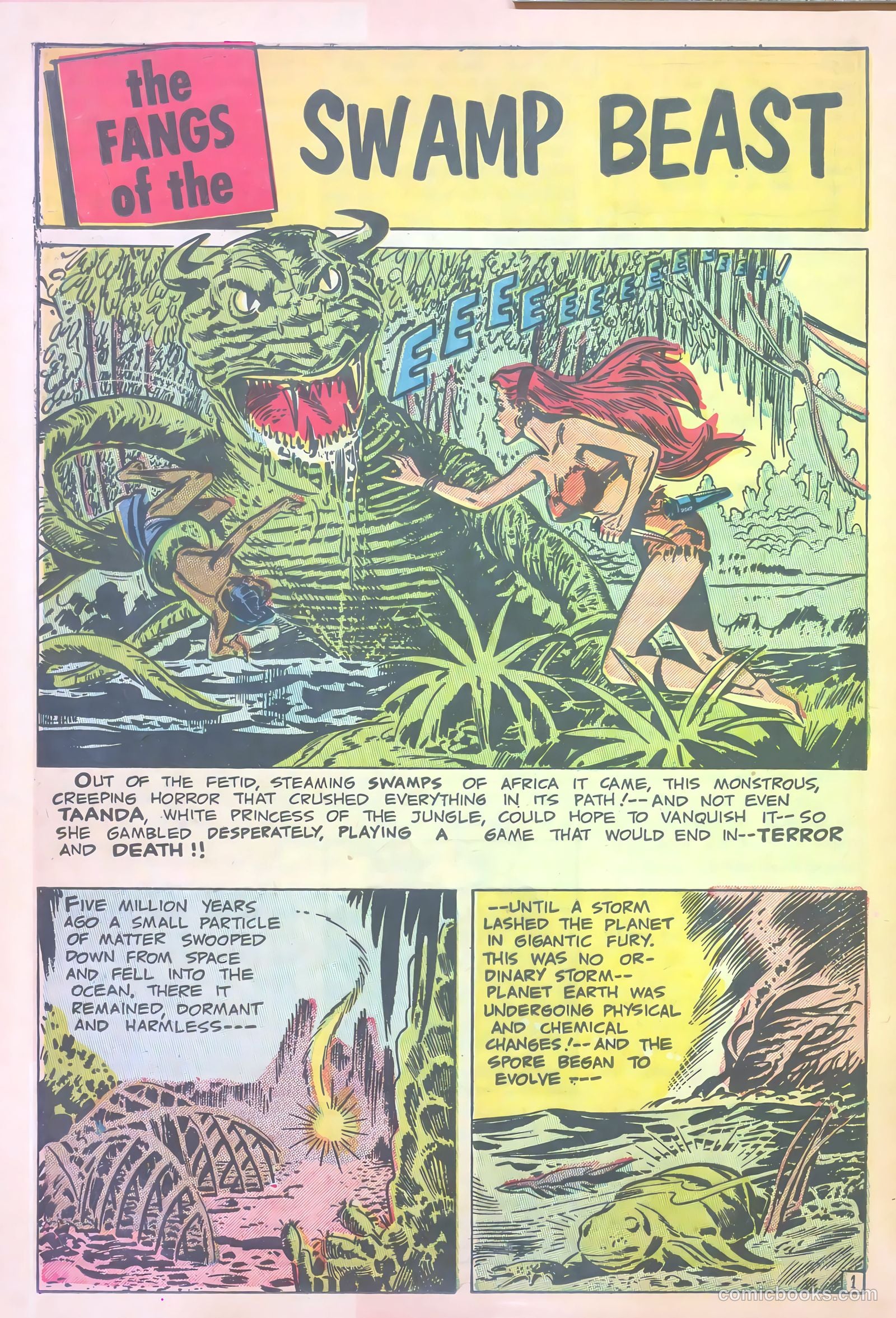 White Princess of the Jungle #4 (1952) — page 20 of 36