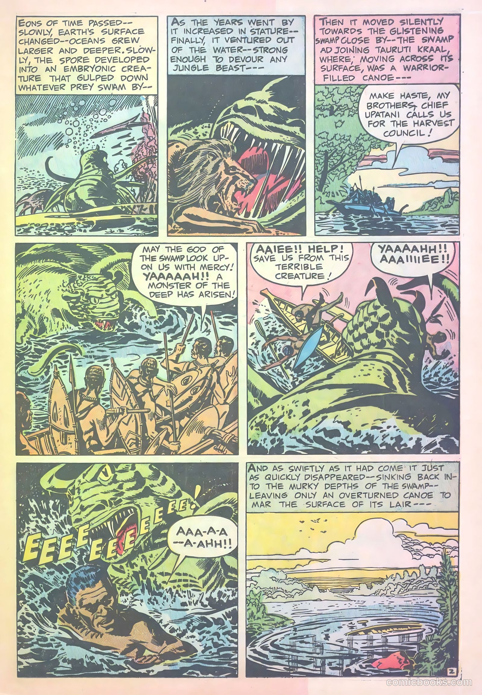 White Princess of the Jungle #4 (1952) — page 21 of 36