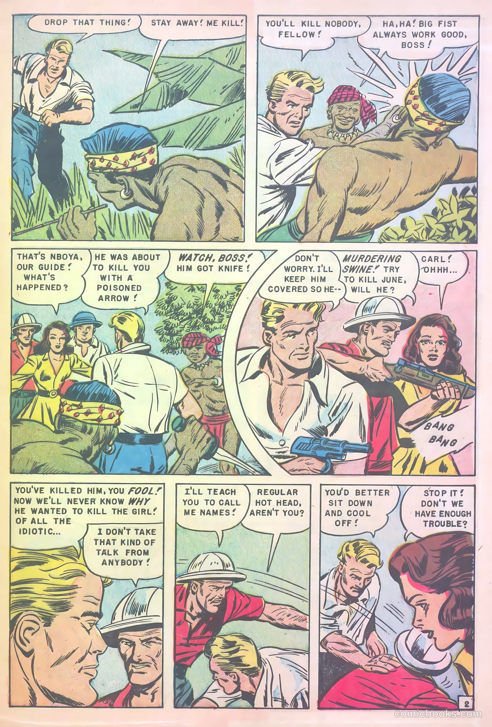 White Princess of the Jungle #4 (1952) — page 29 of 36