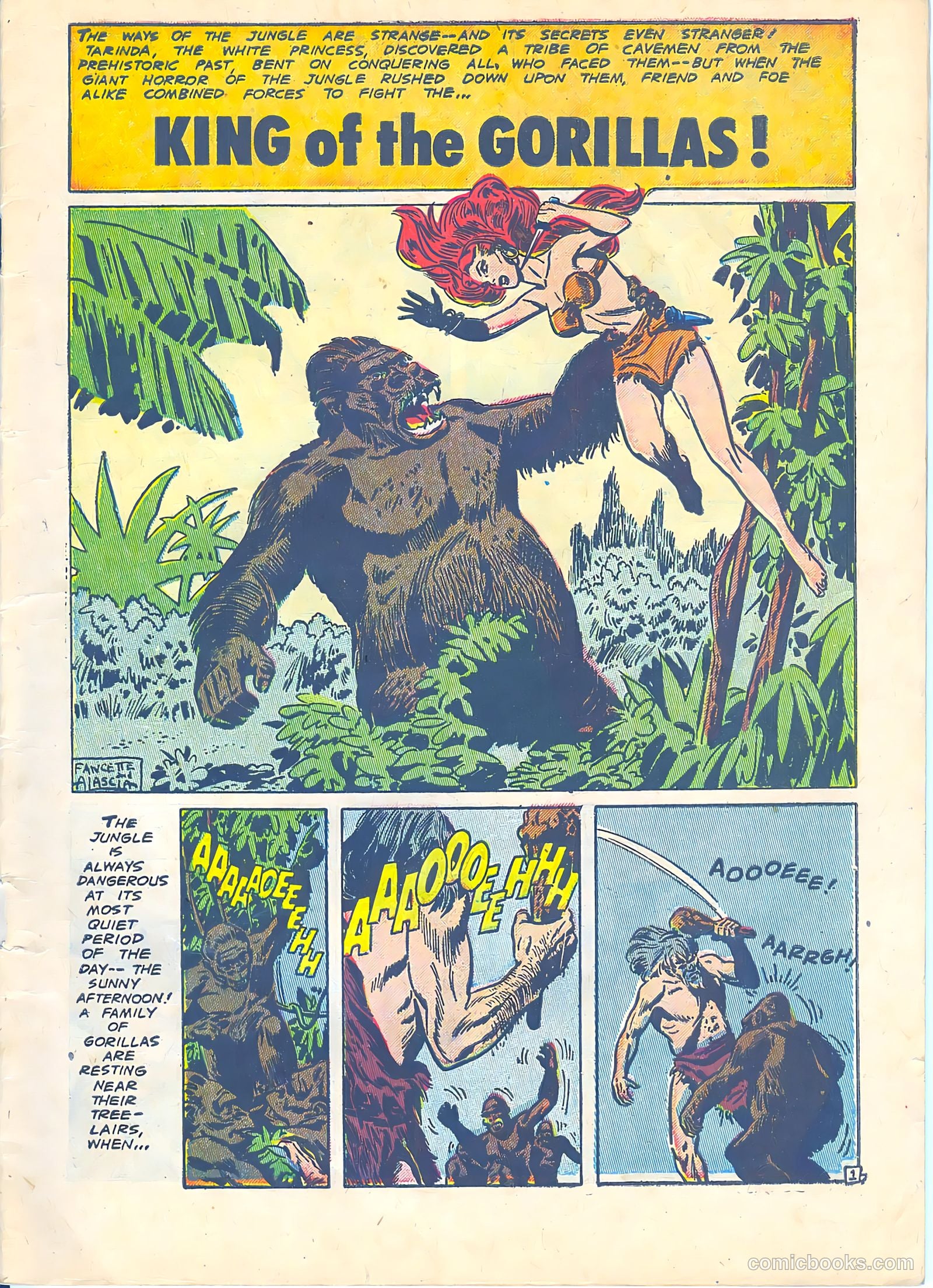 White Princess of the Jungle #5 (1952) — page 3 of 37