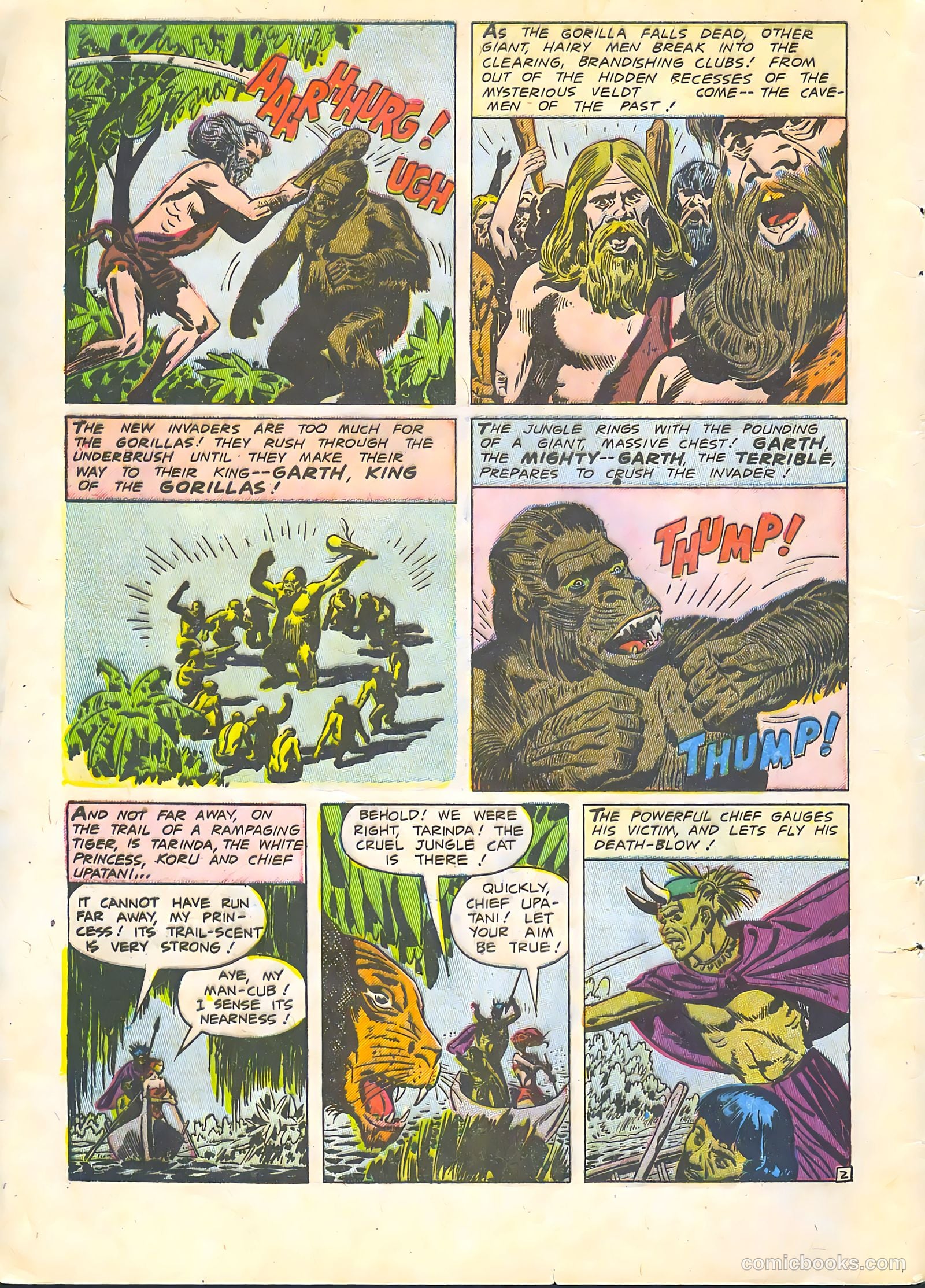 White Princess of the Jungle #5 (1952) — page 4 of 37