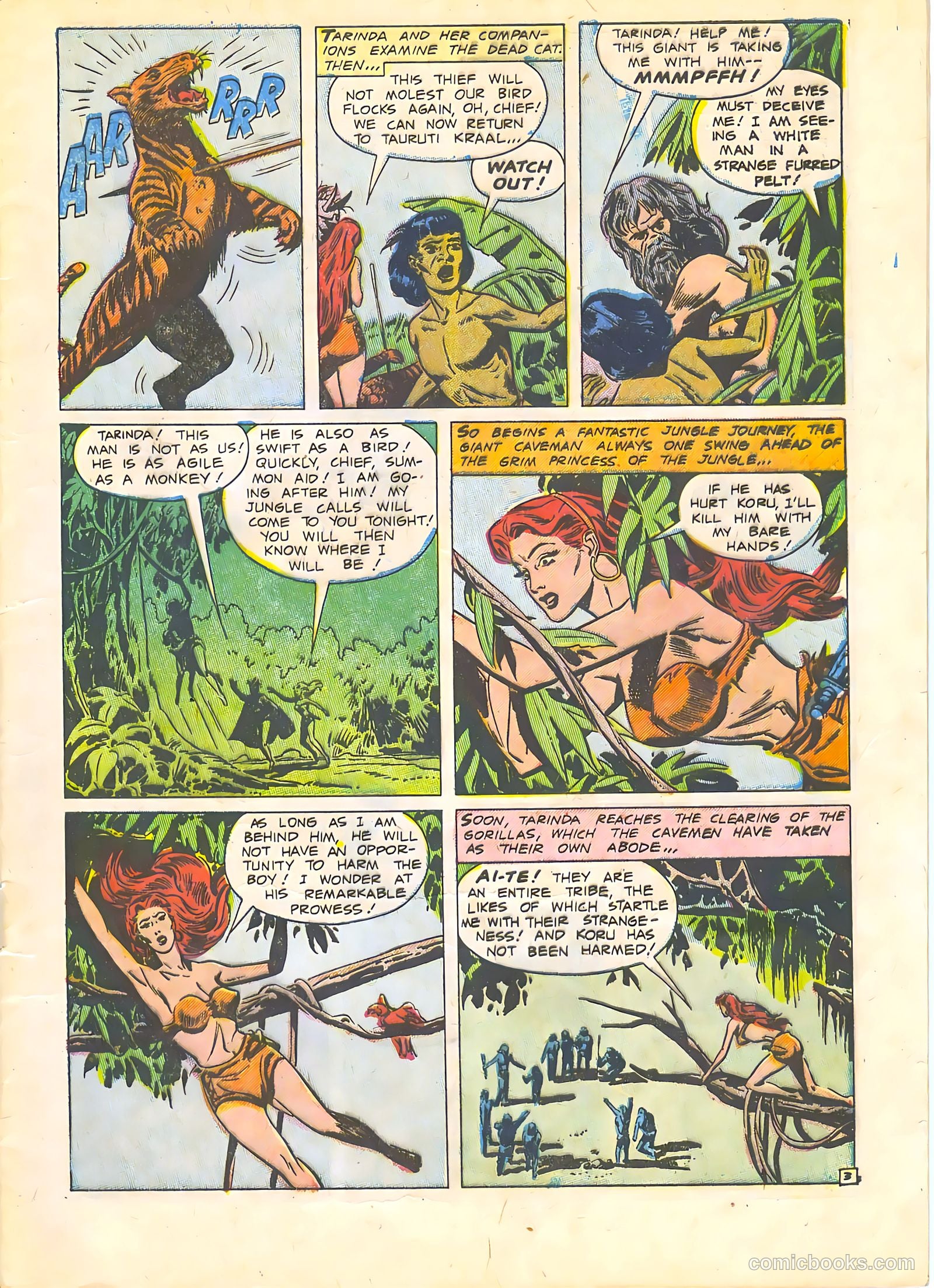 White Princess of the Jungle #5 (1952) — page 5 of 37