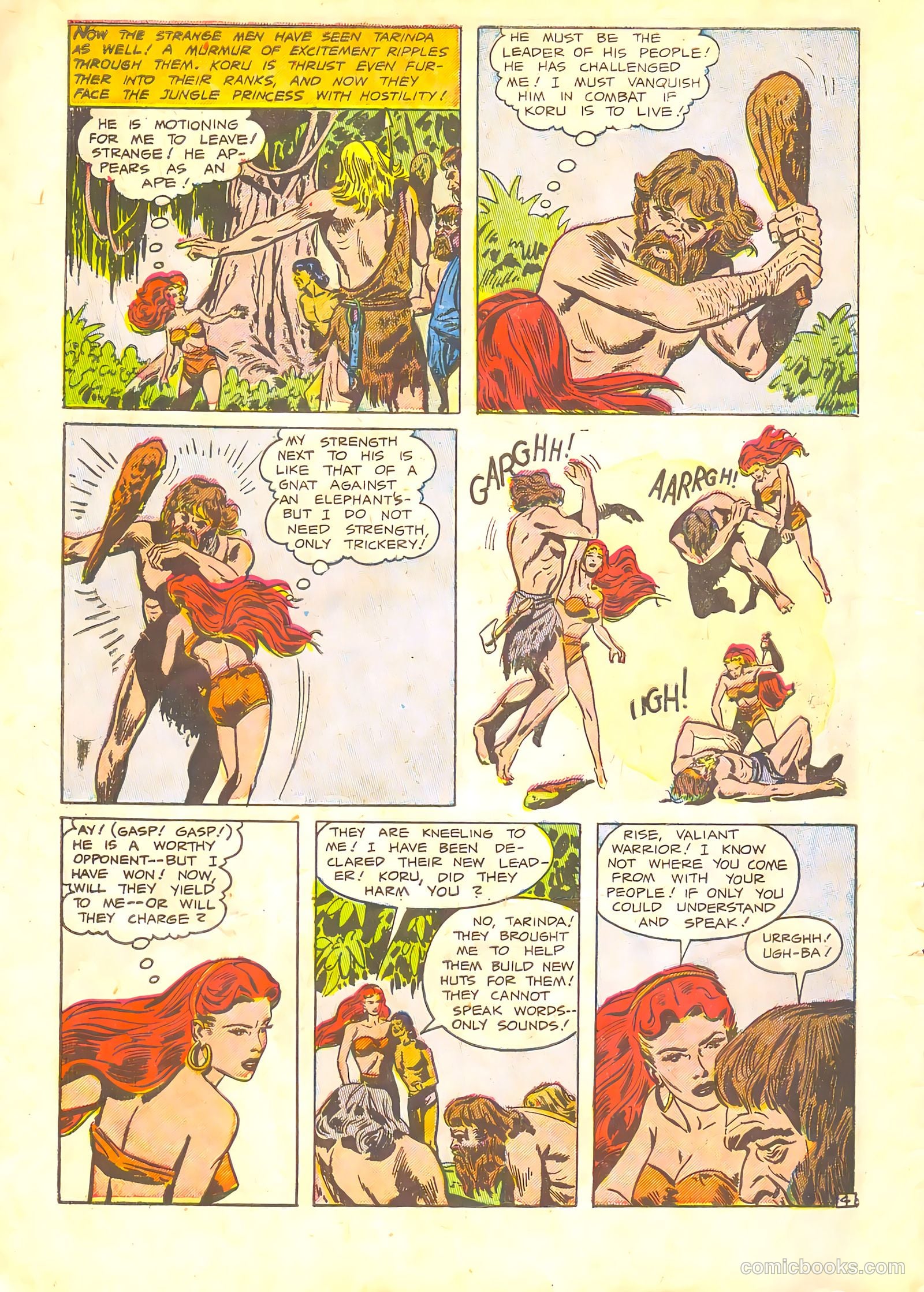White Princess of the Jungle #5 (1952) — page 6 of 37