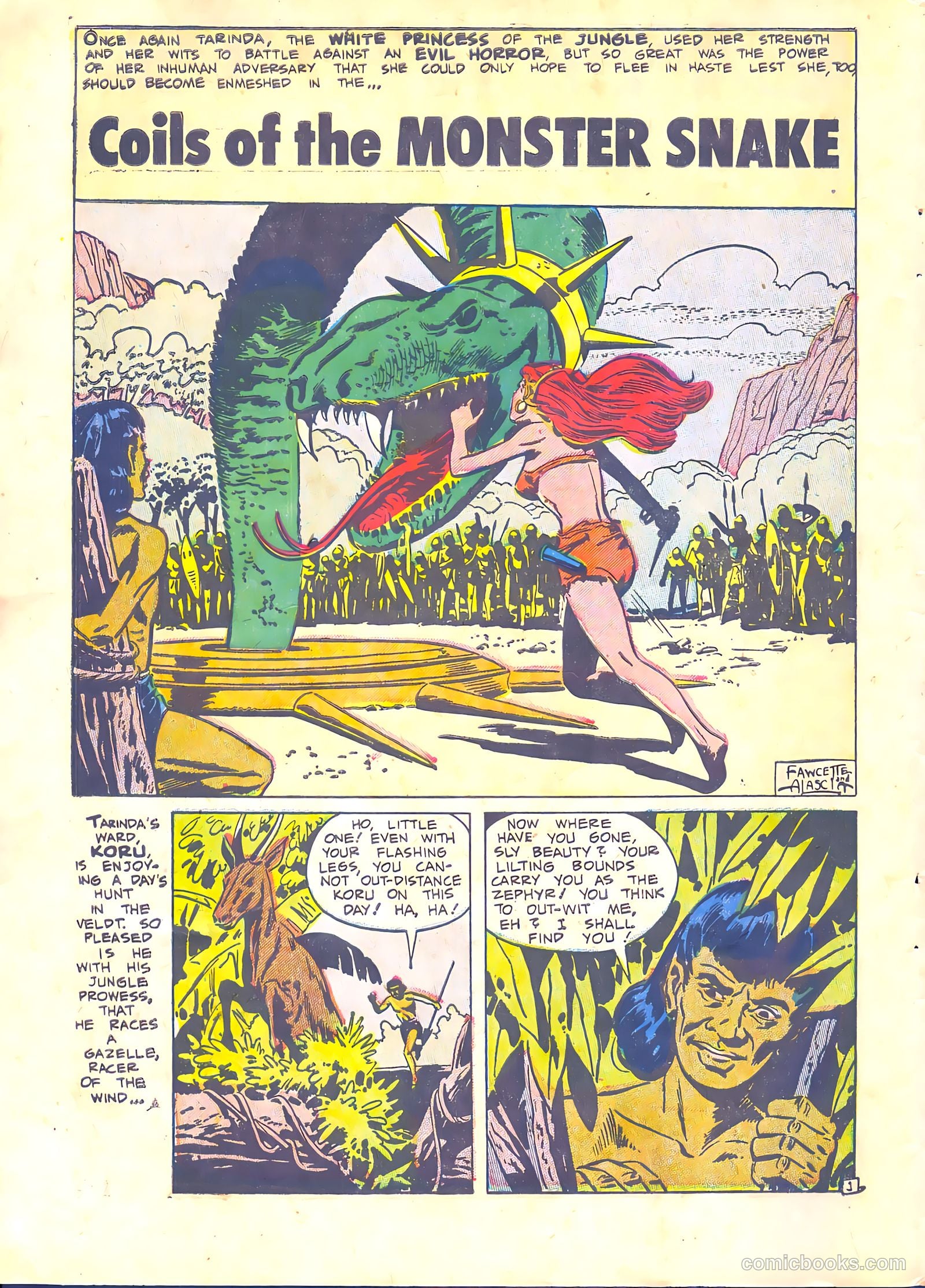 White Princess of the Jungle #5 (1952) — page 10 of 37