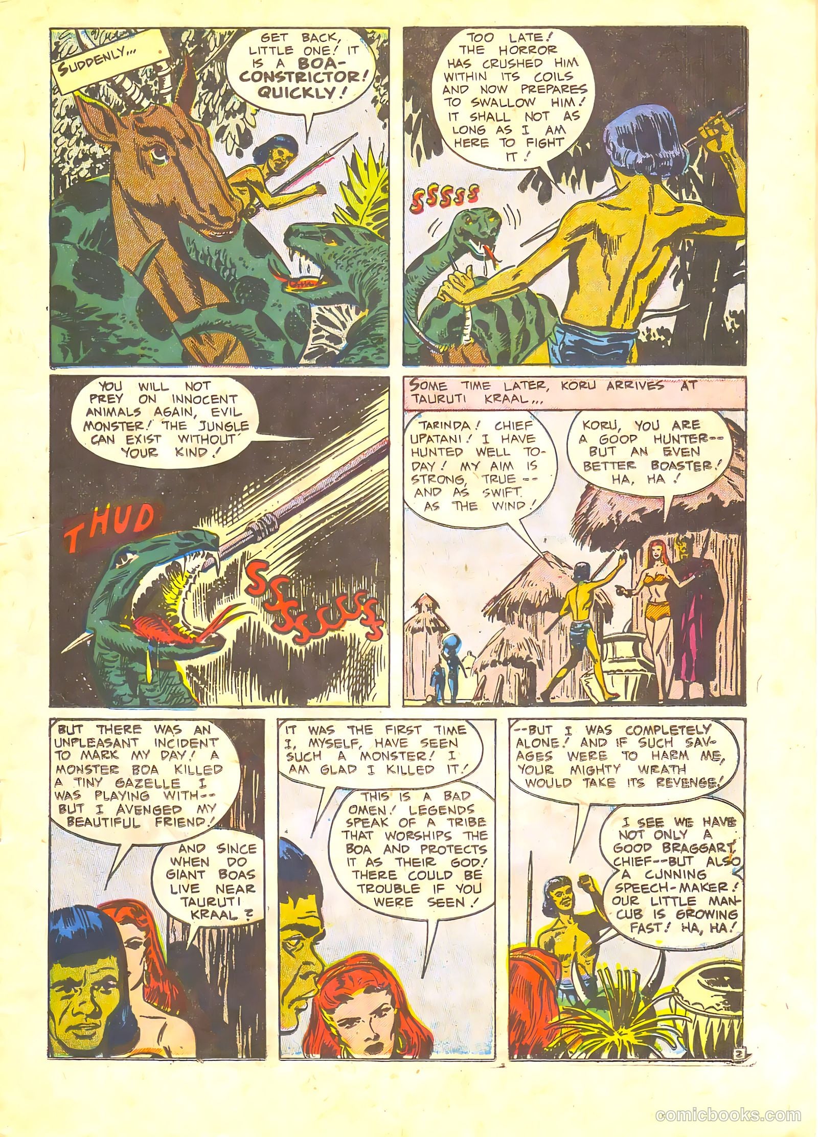 White Princess of the Jungle #5 (1952) — page 11 of 37