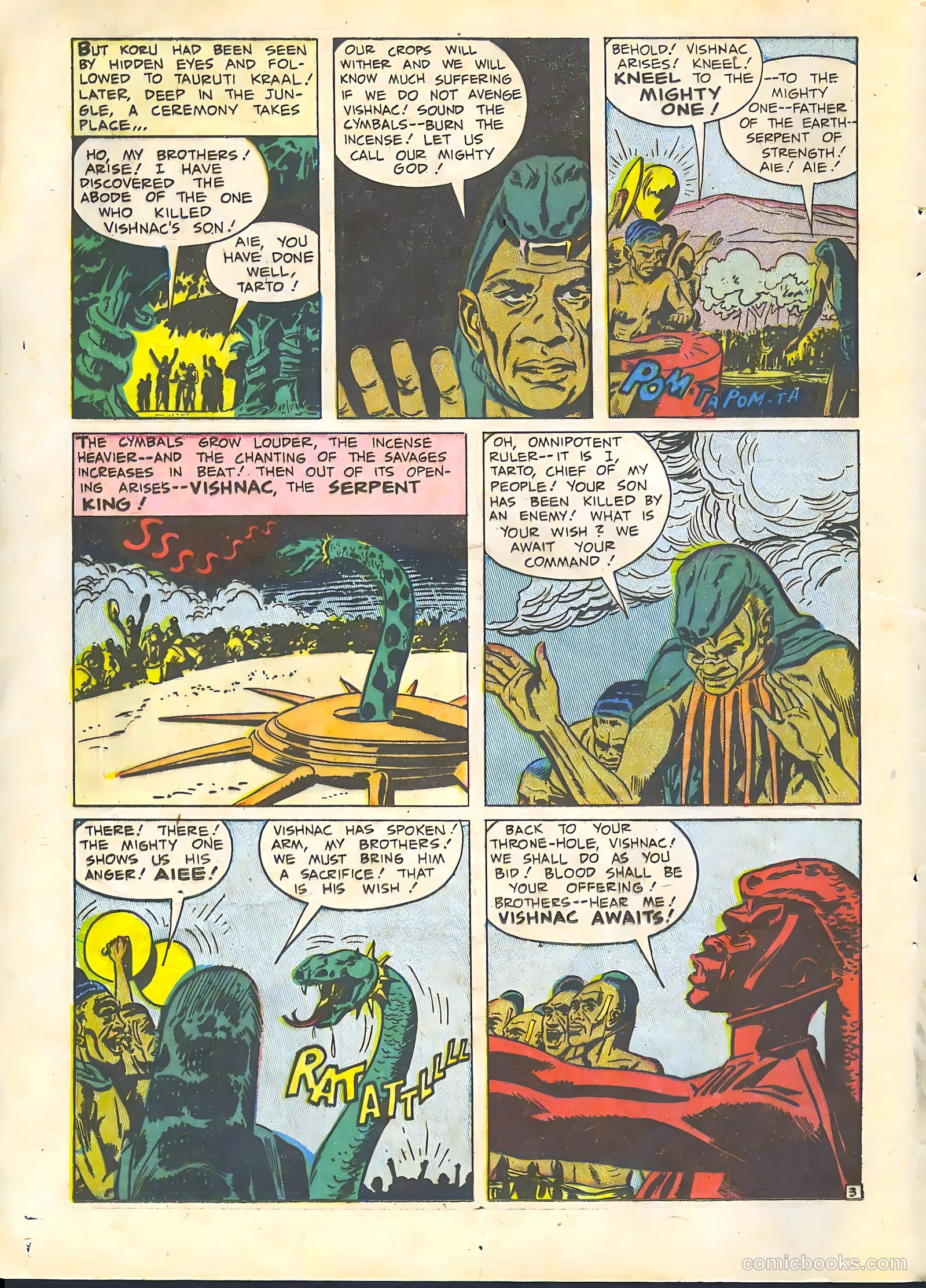 White Princess of the Jungle #5 (1952) — page 12 of 37