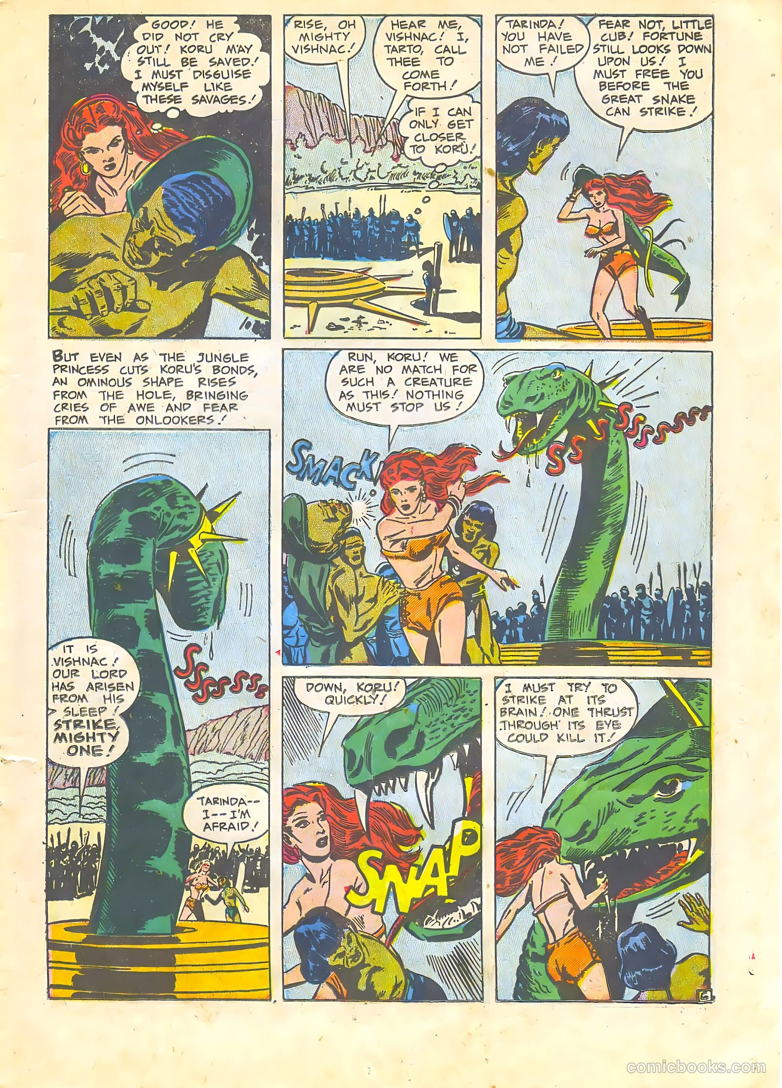 White Princess of the Jungle #5 (1952) — page 15 of 37