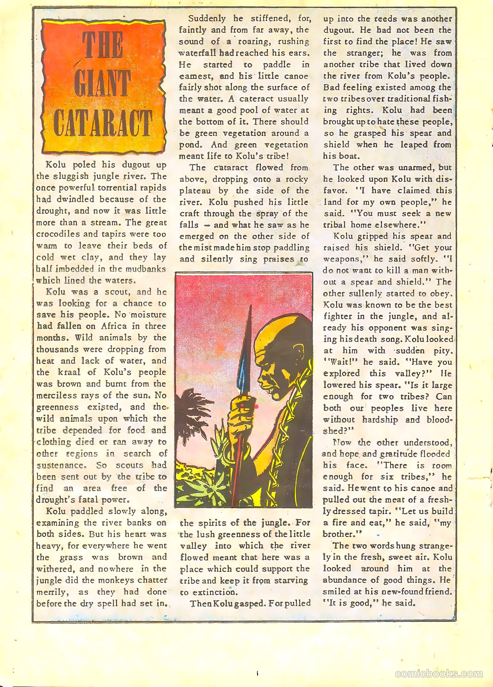 White Princess of the Jungle #5 (1952) — page 18 of 37