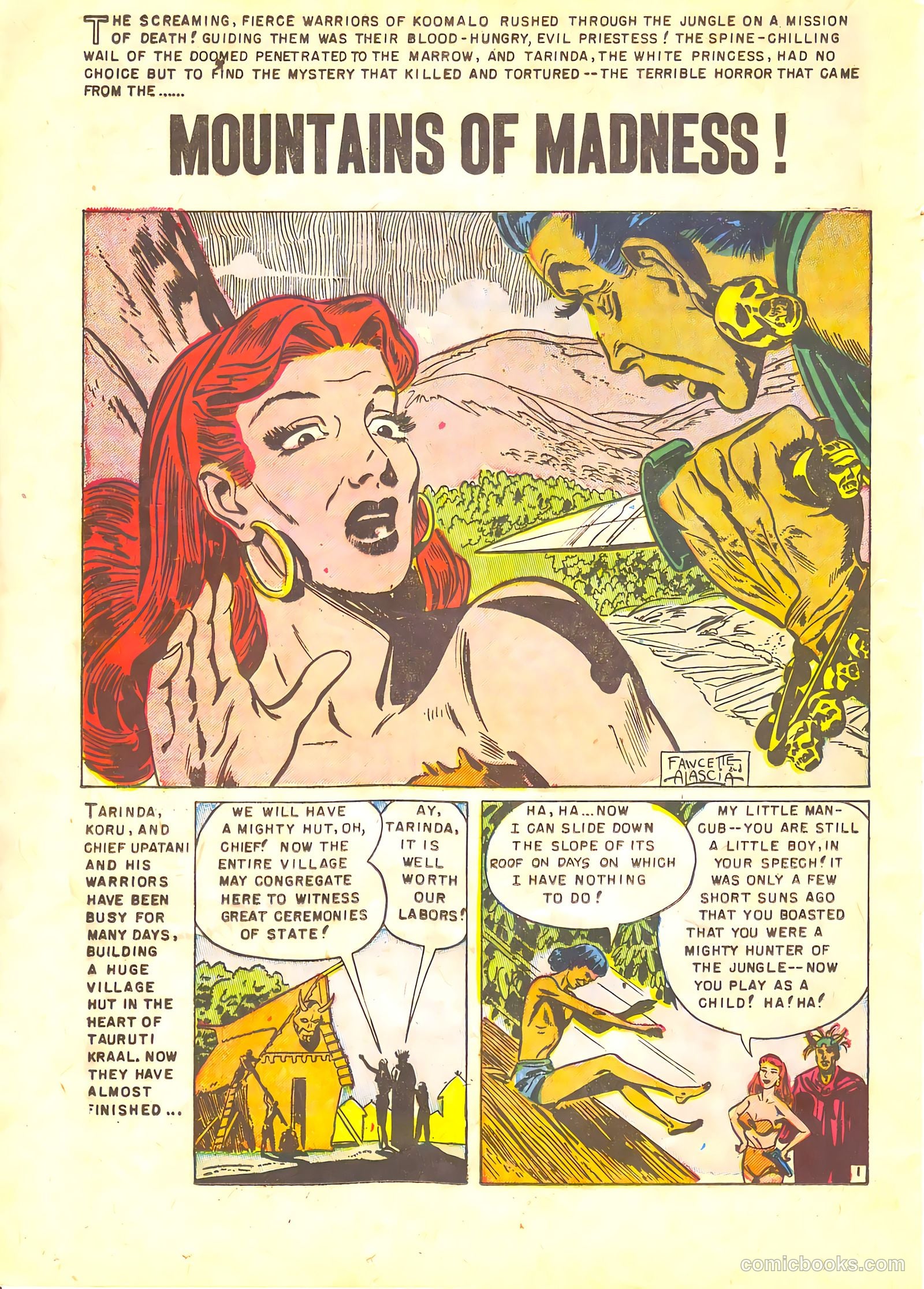 White Princess of the Jungle #5 (1952) — page 20 of 37