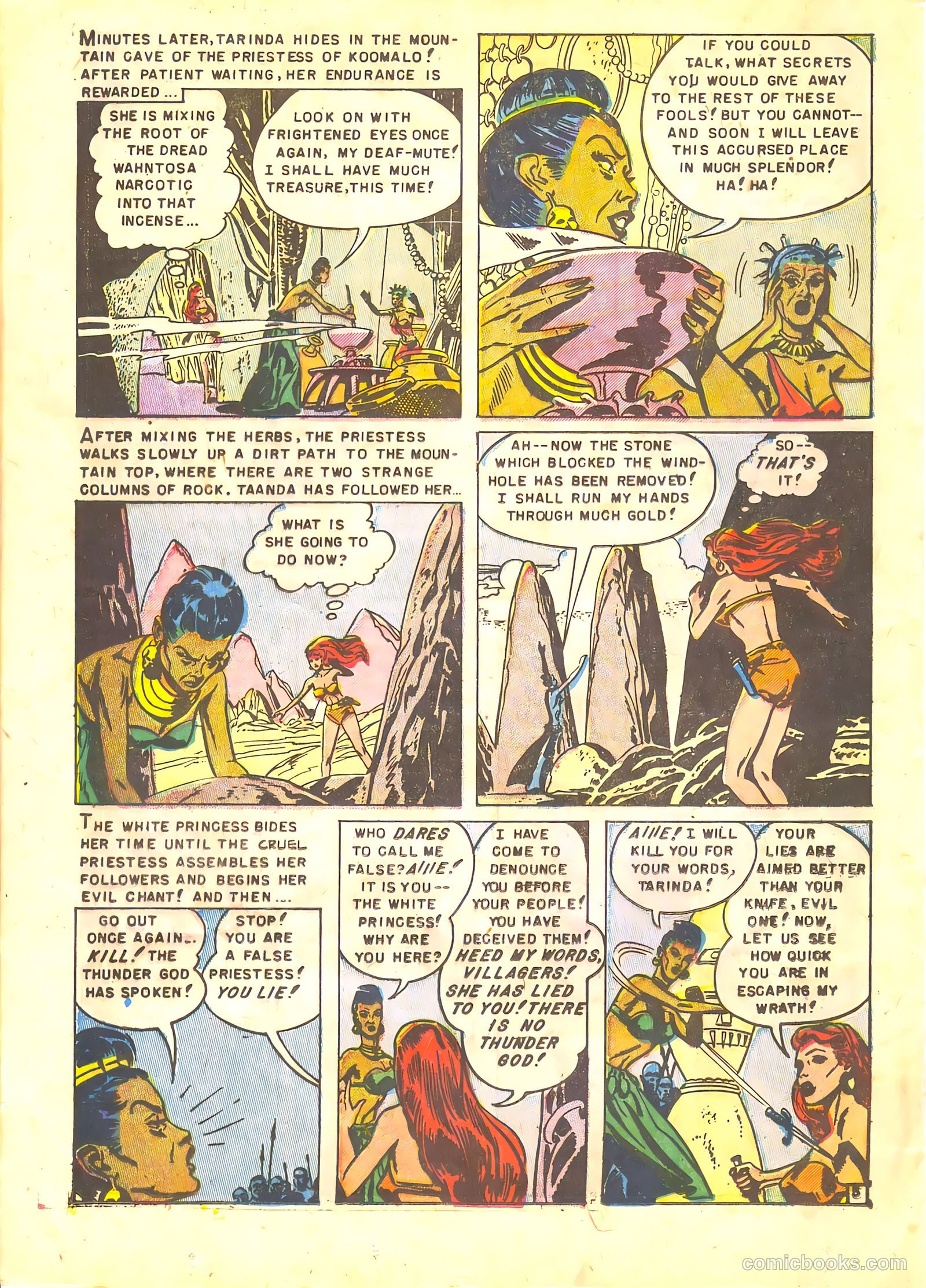 White Princess of the Jungle #5 (1952) — page 24 of 37