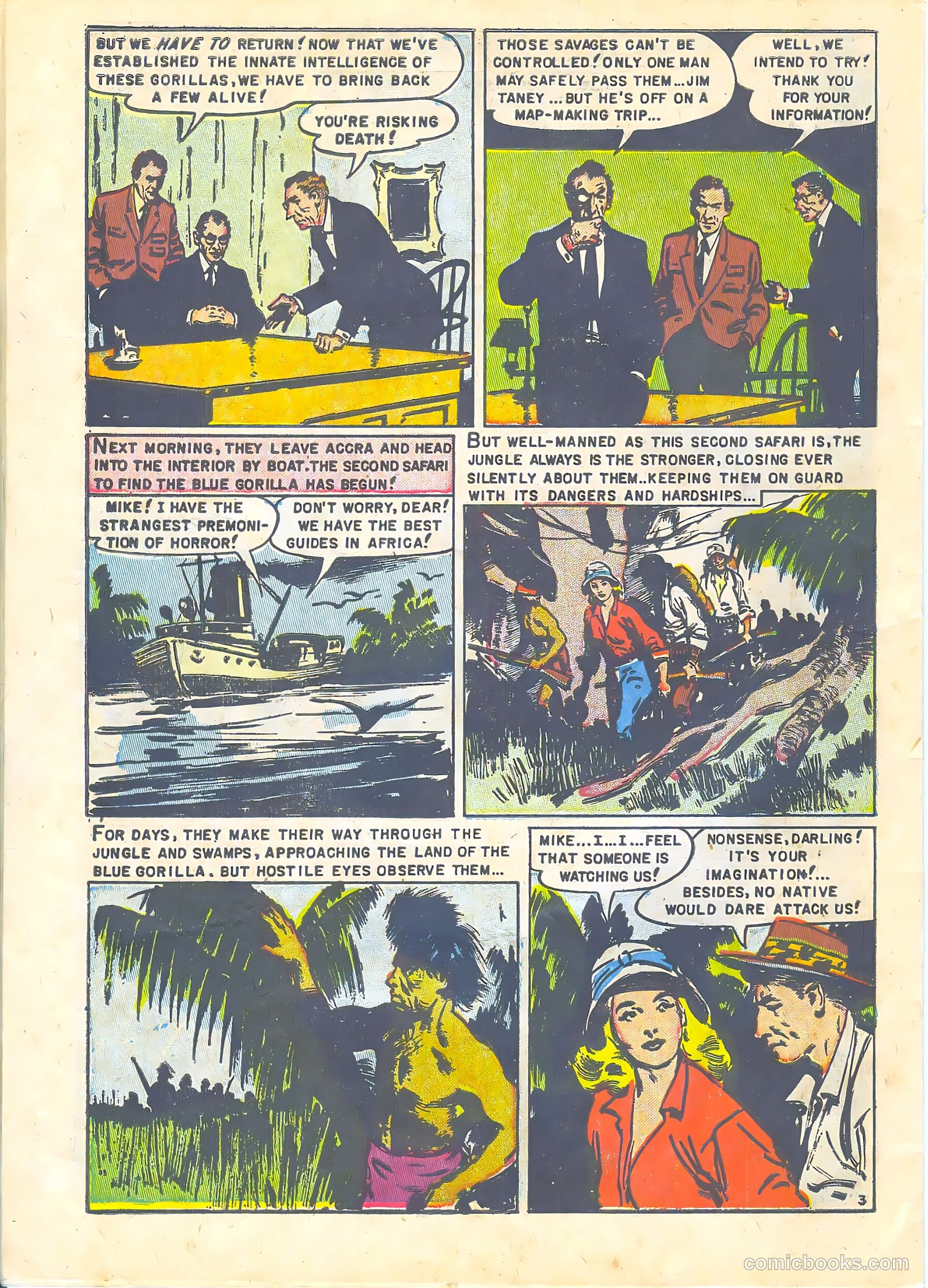White Princess of the Jungle #5 (1952) — page 30 of 37