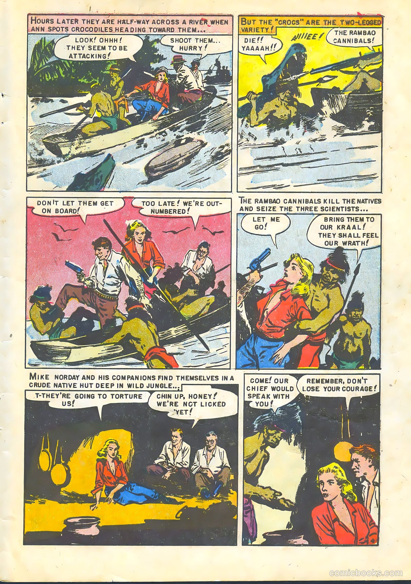 White Princess of the Jungle #5 (1952) — page 31 of 37